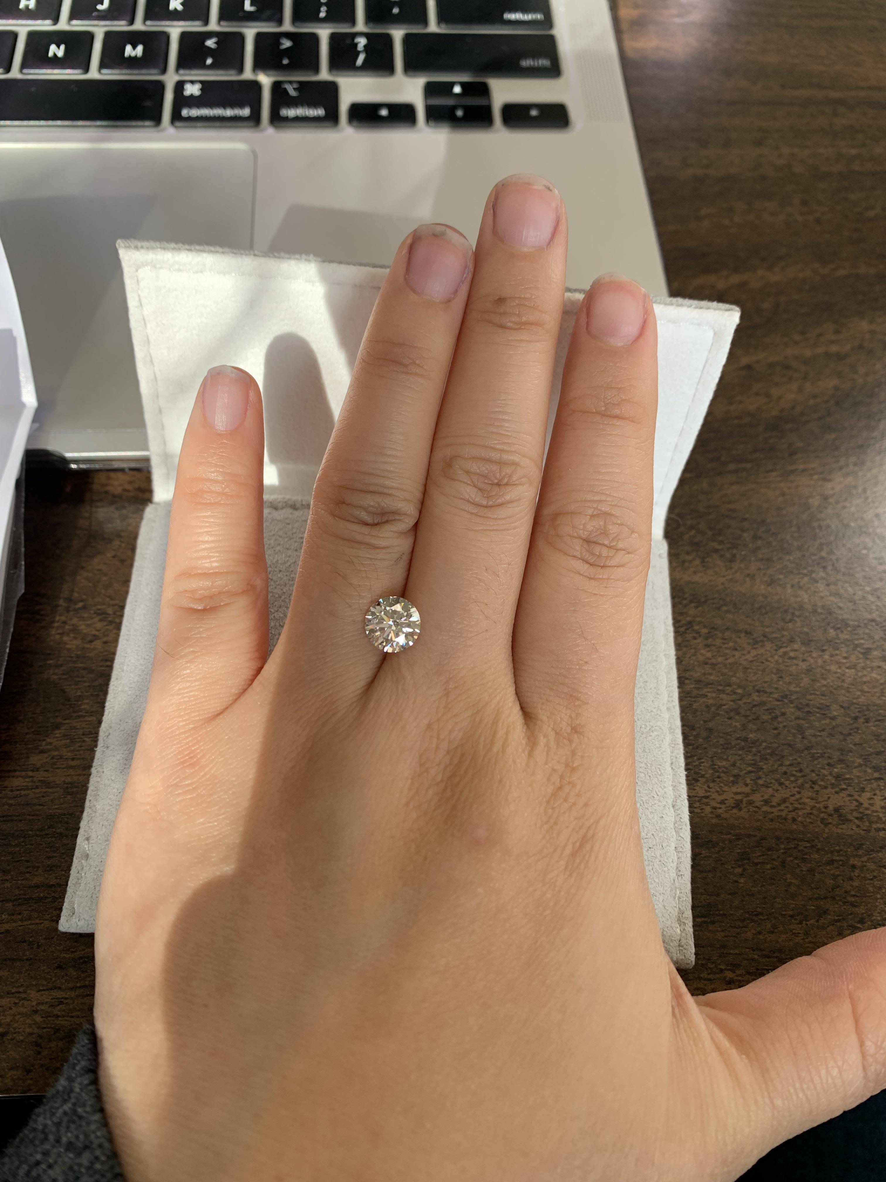 Input/Advice on 2ct lab diamond from lightbox. Diamonds