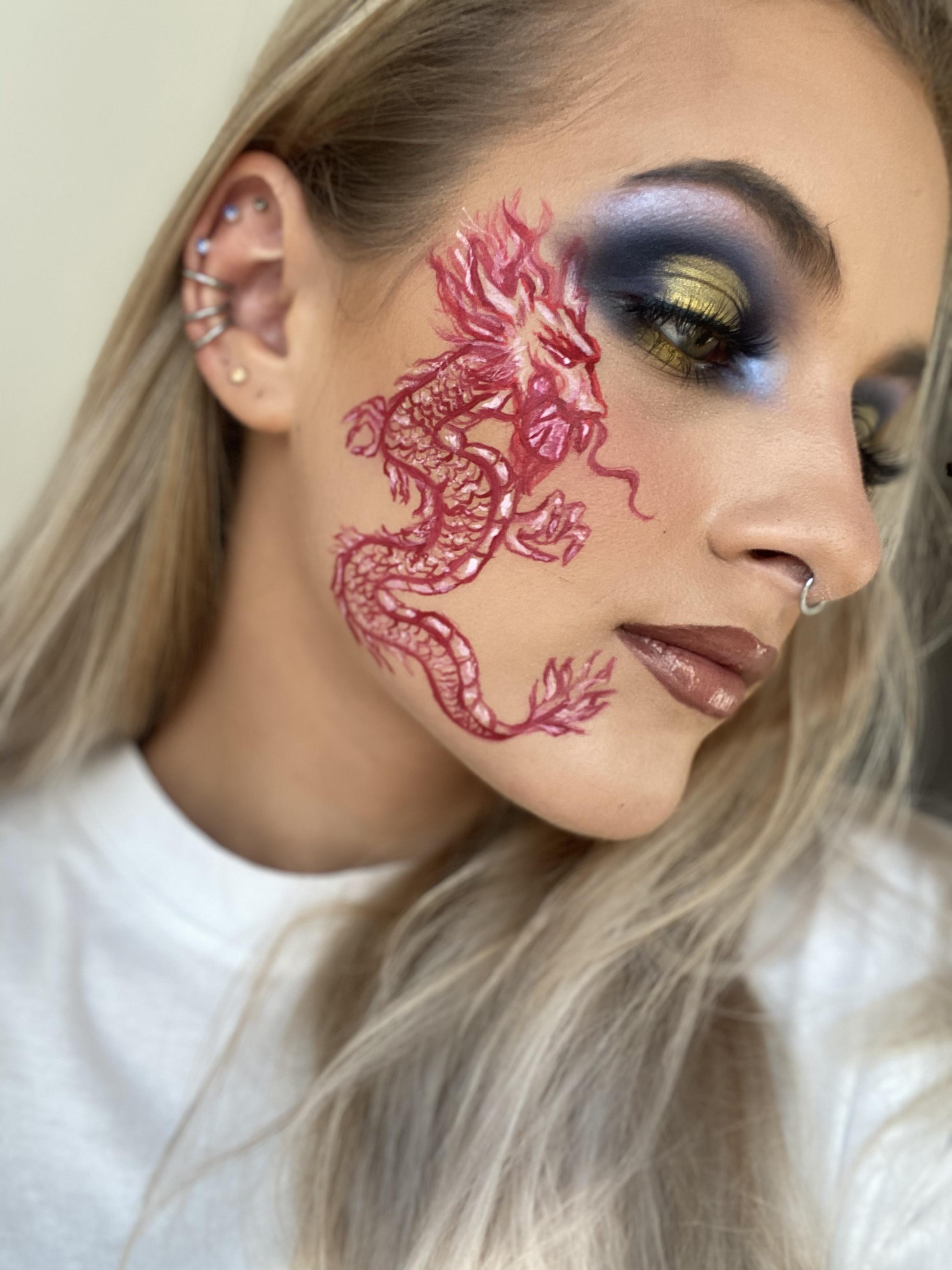 dragon makeup🐉 r/MakeupAddiction