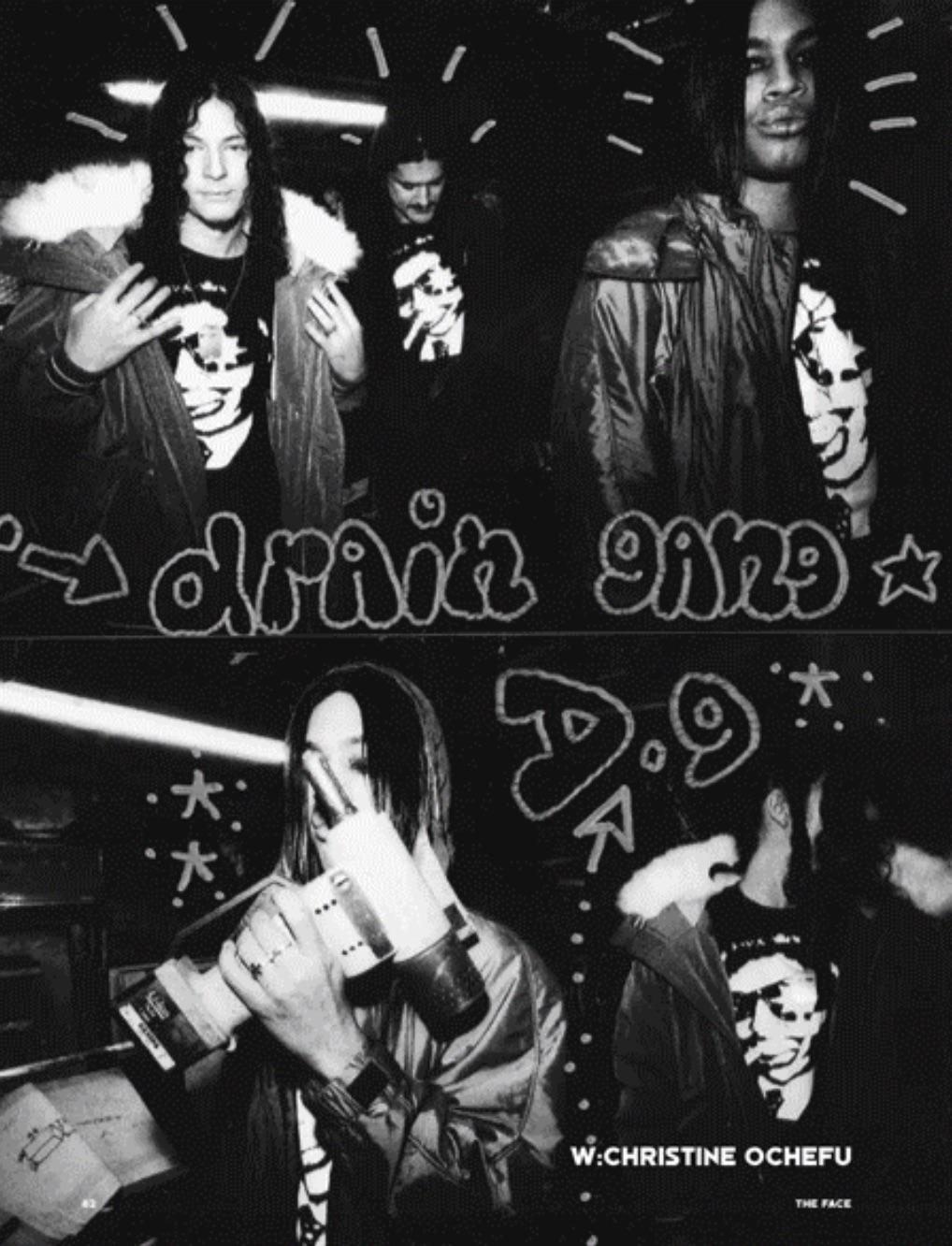 Drain Gang for The Face Magazine 2022 r/sadboys