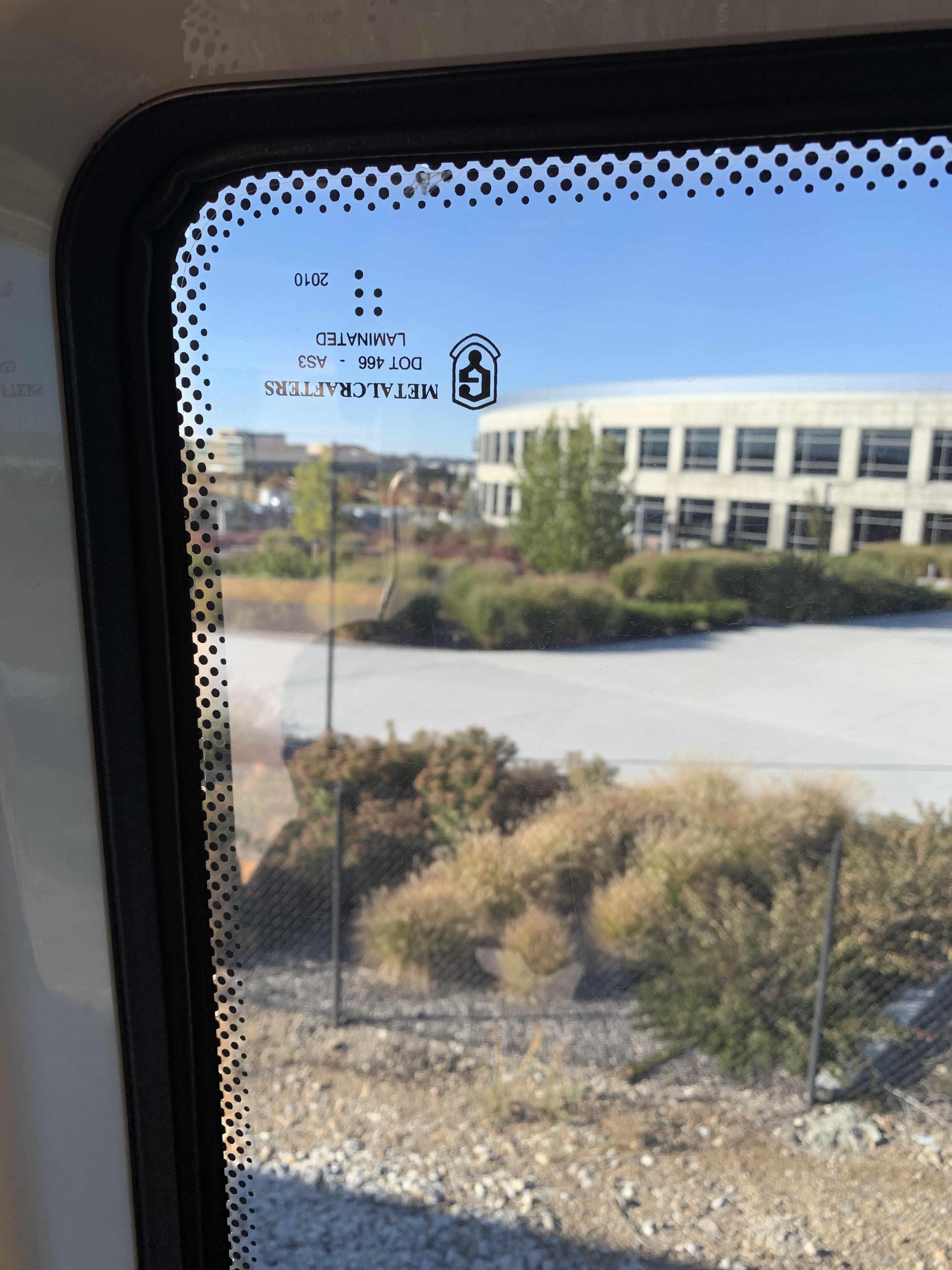 The windows on this train were installed upside down r/mildlyinteresting