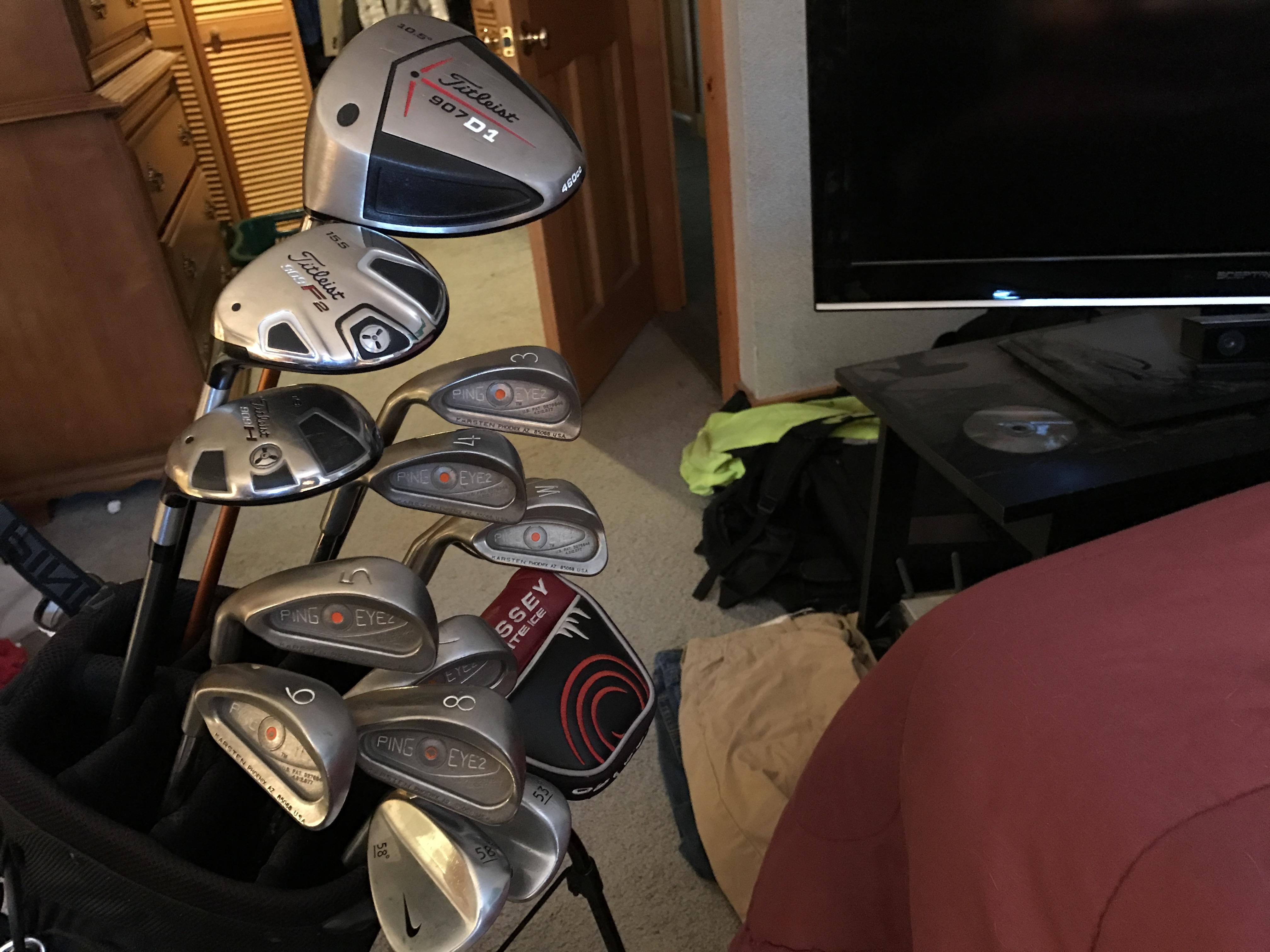 WITB eBay/Craigslist Edition. All for under 215 r/golf