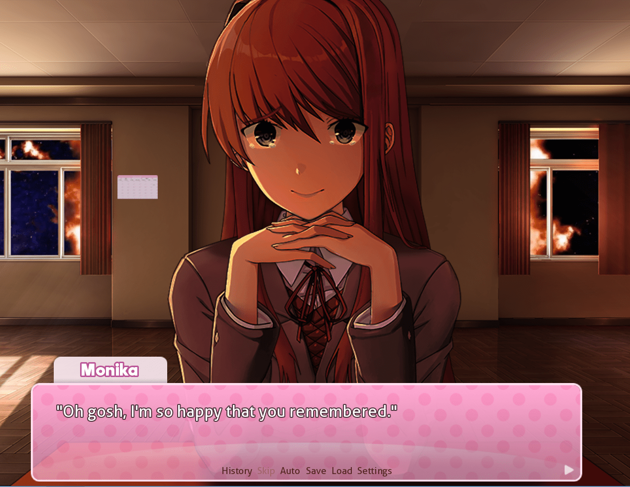 Don't saying happy birthday to Monika ! DDLC