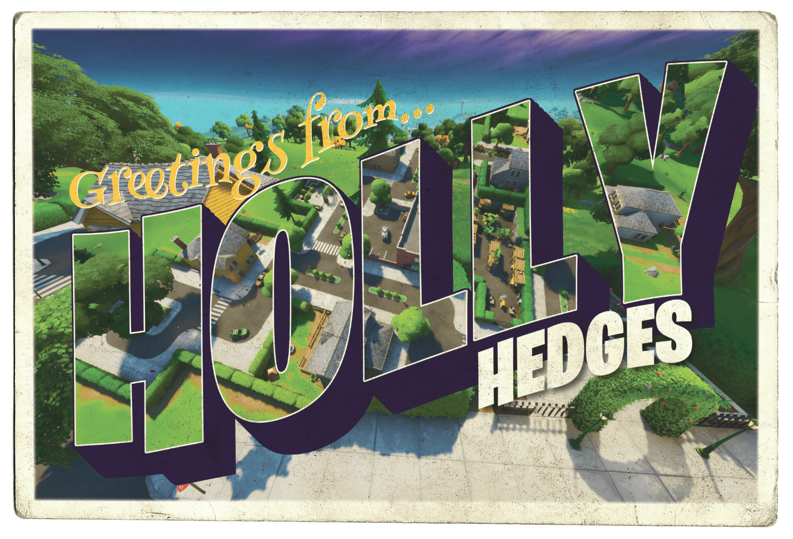 Postcards from Fortnite Island 2 Holly Hedges r/FortNiteBR