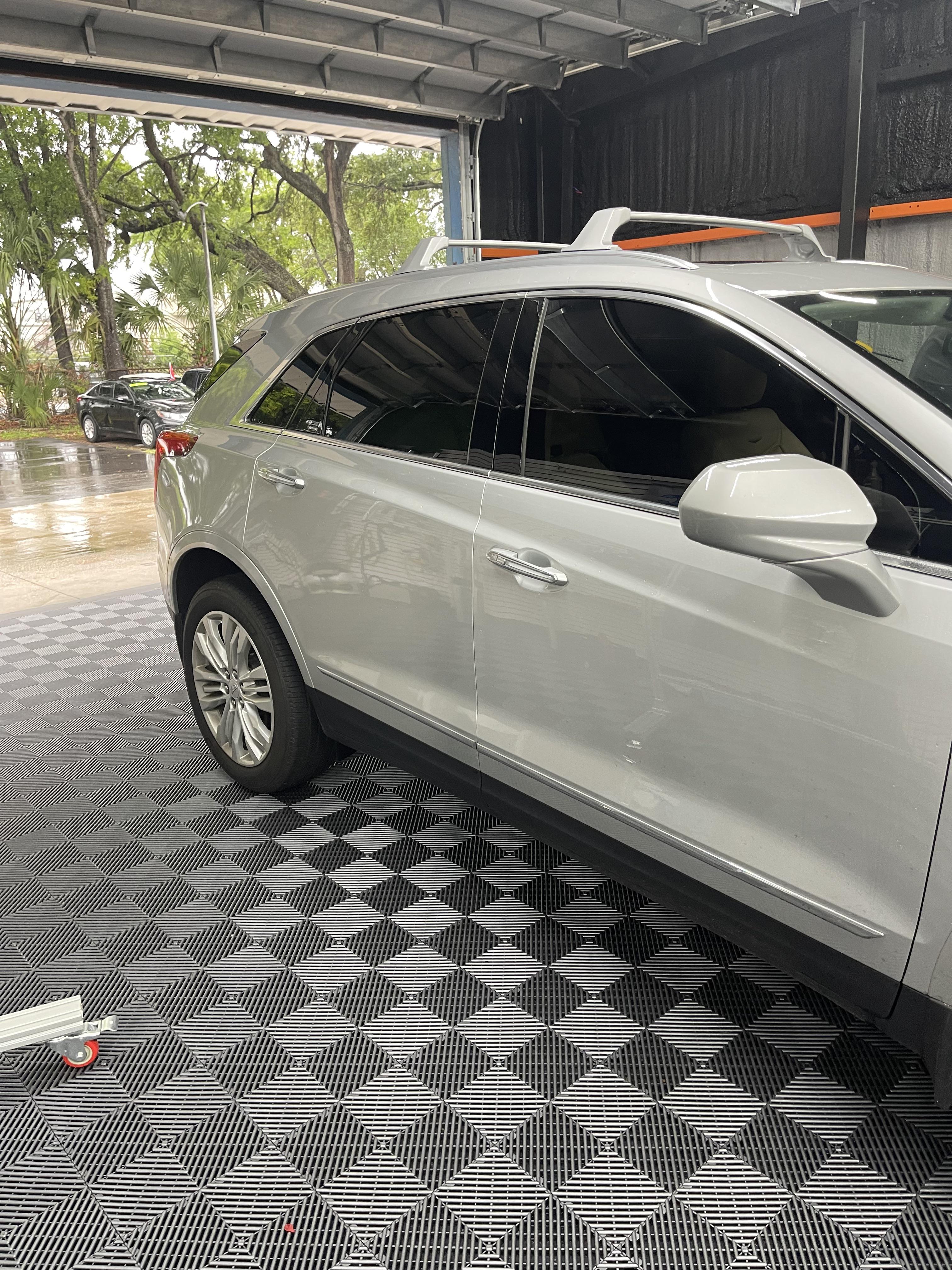 Bought a car with the front door panel not matching the rest of the