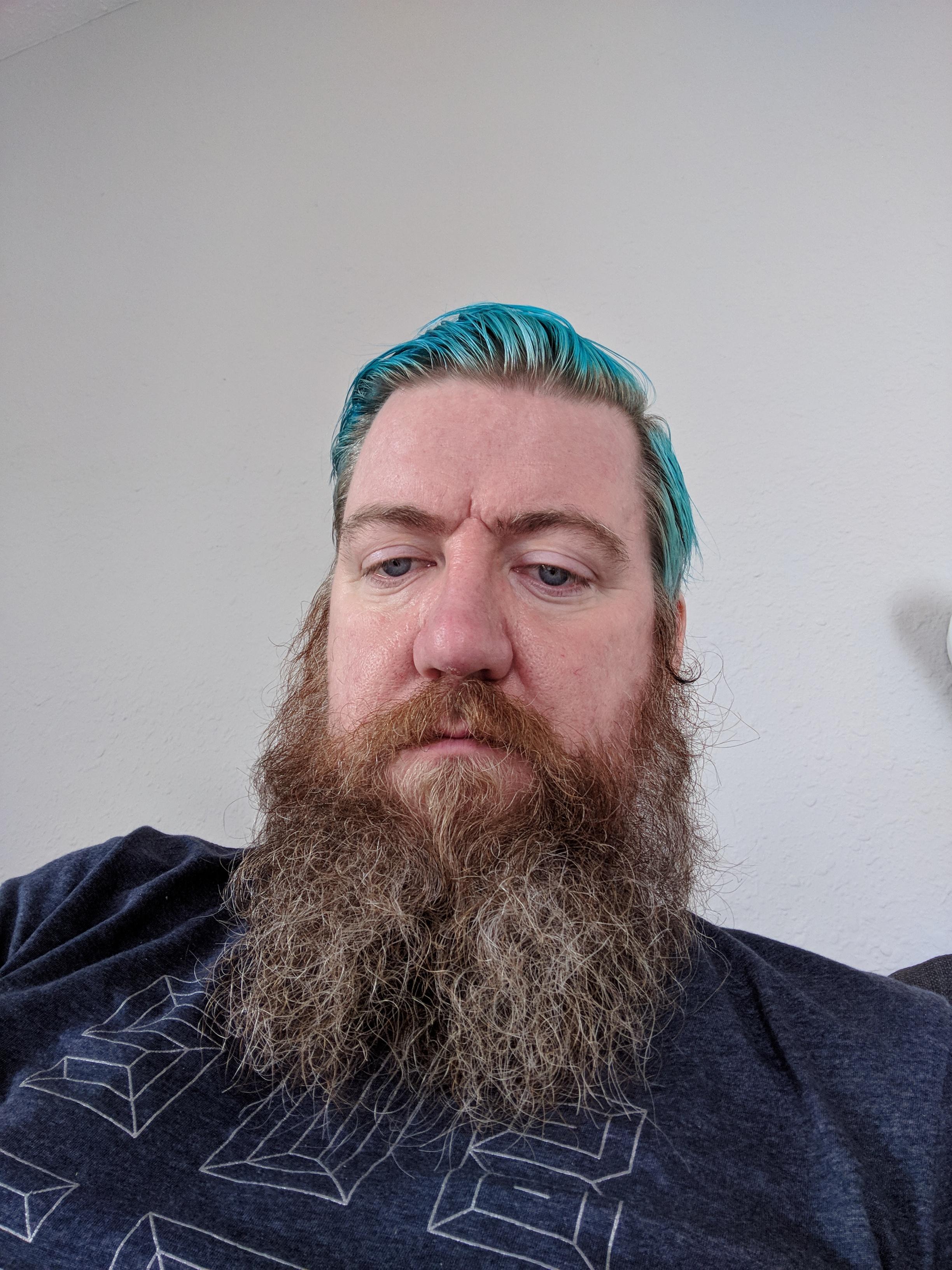 Help requested How do I temporarily make my beard white so I can be