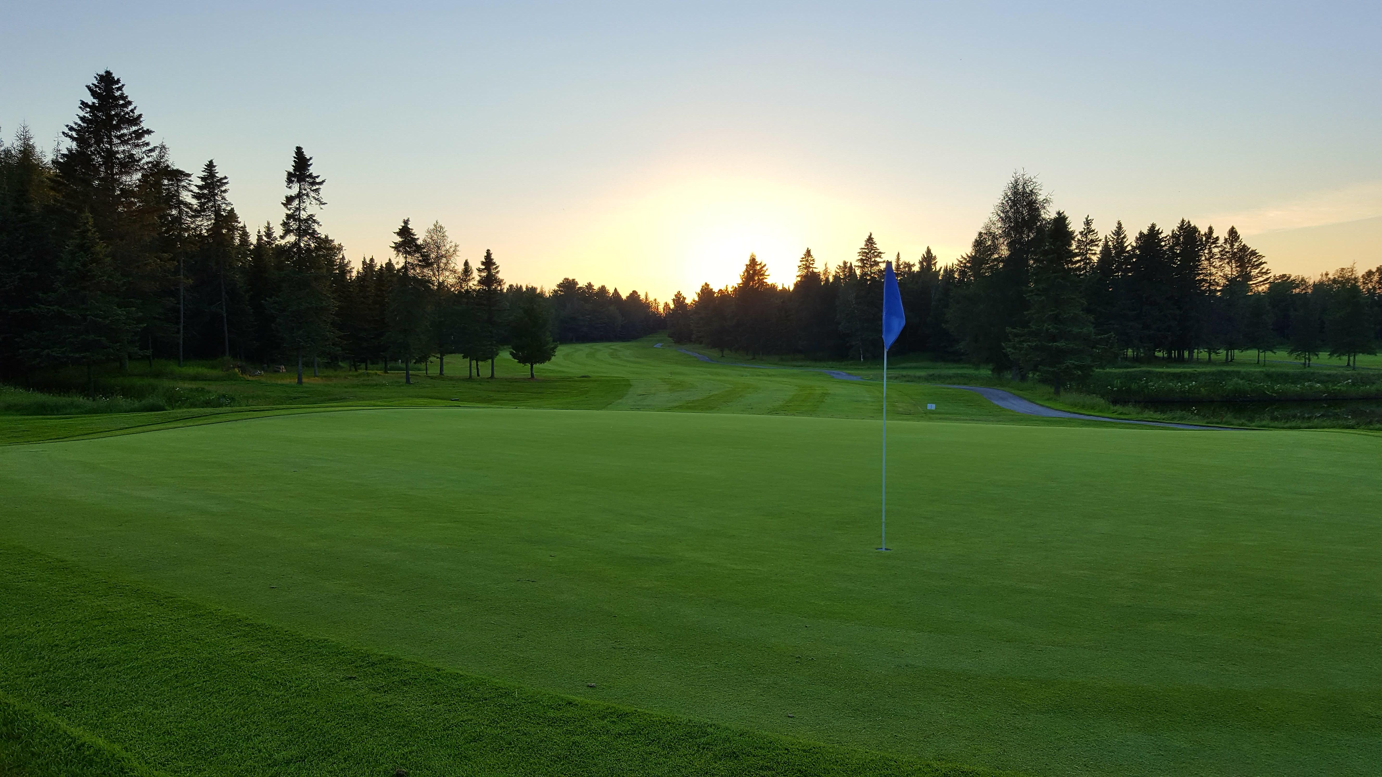 Snap that when I was finishing my round last week (Thetford Mines Golf