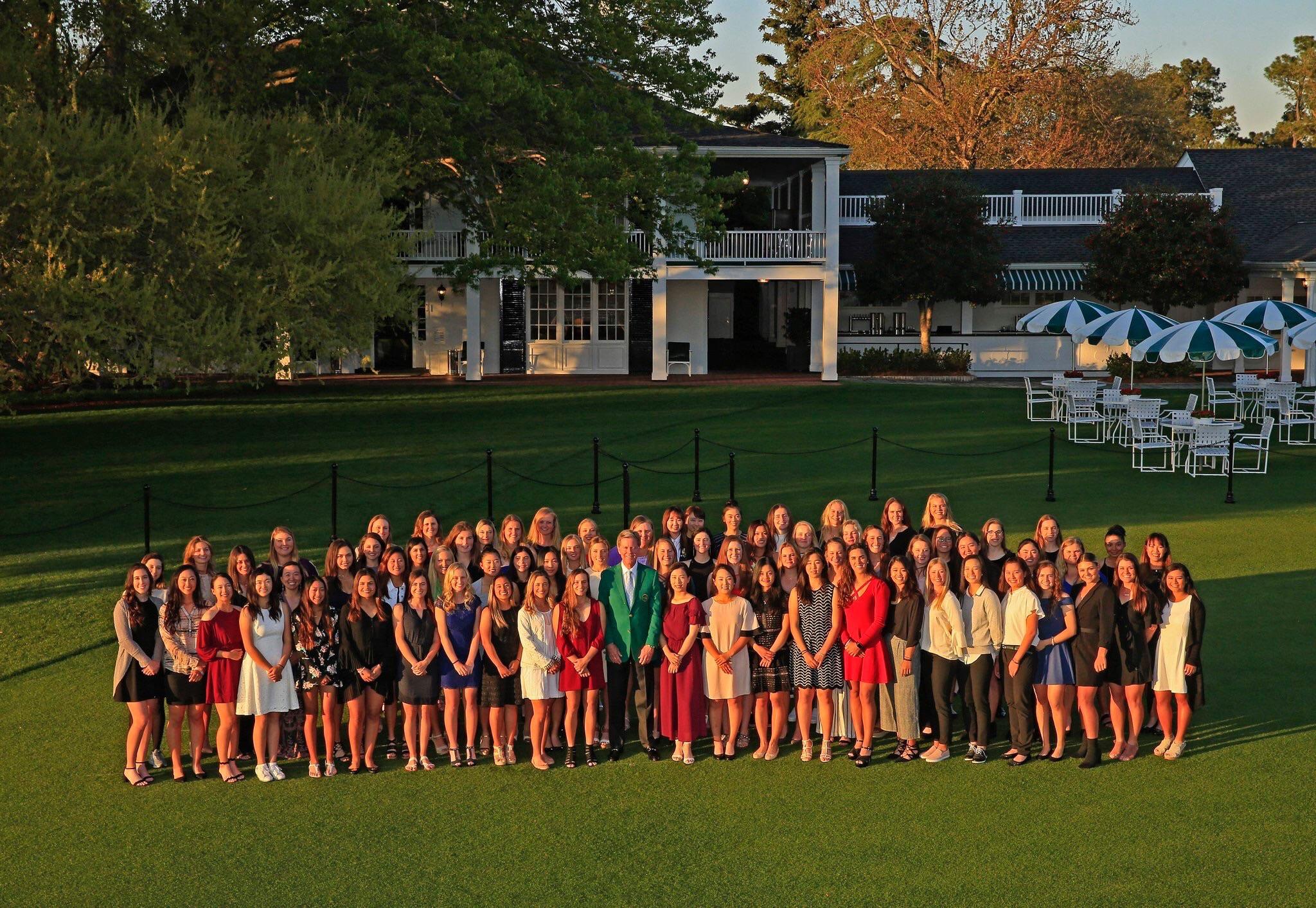 Players of the first ever women’s tournament at Augusta National! r/golf