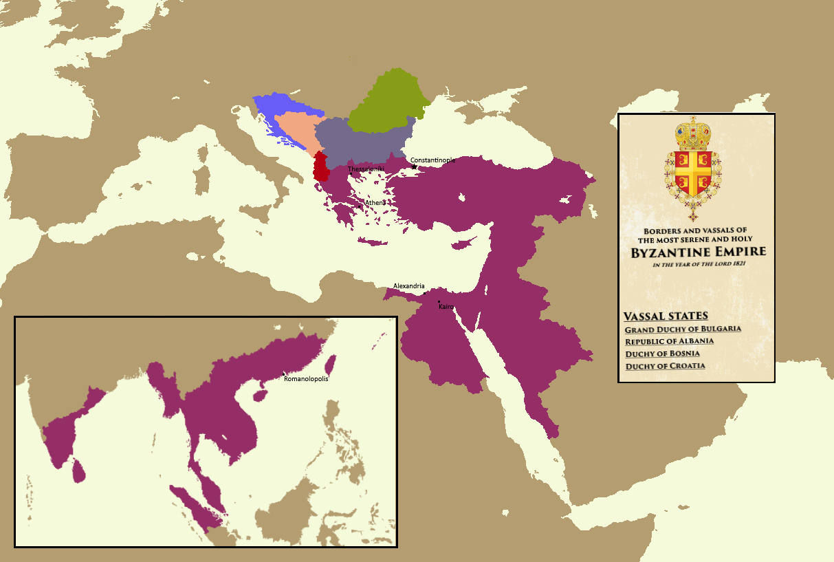 The Byzantine Empire in the year 1821 r/eu4