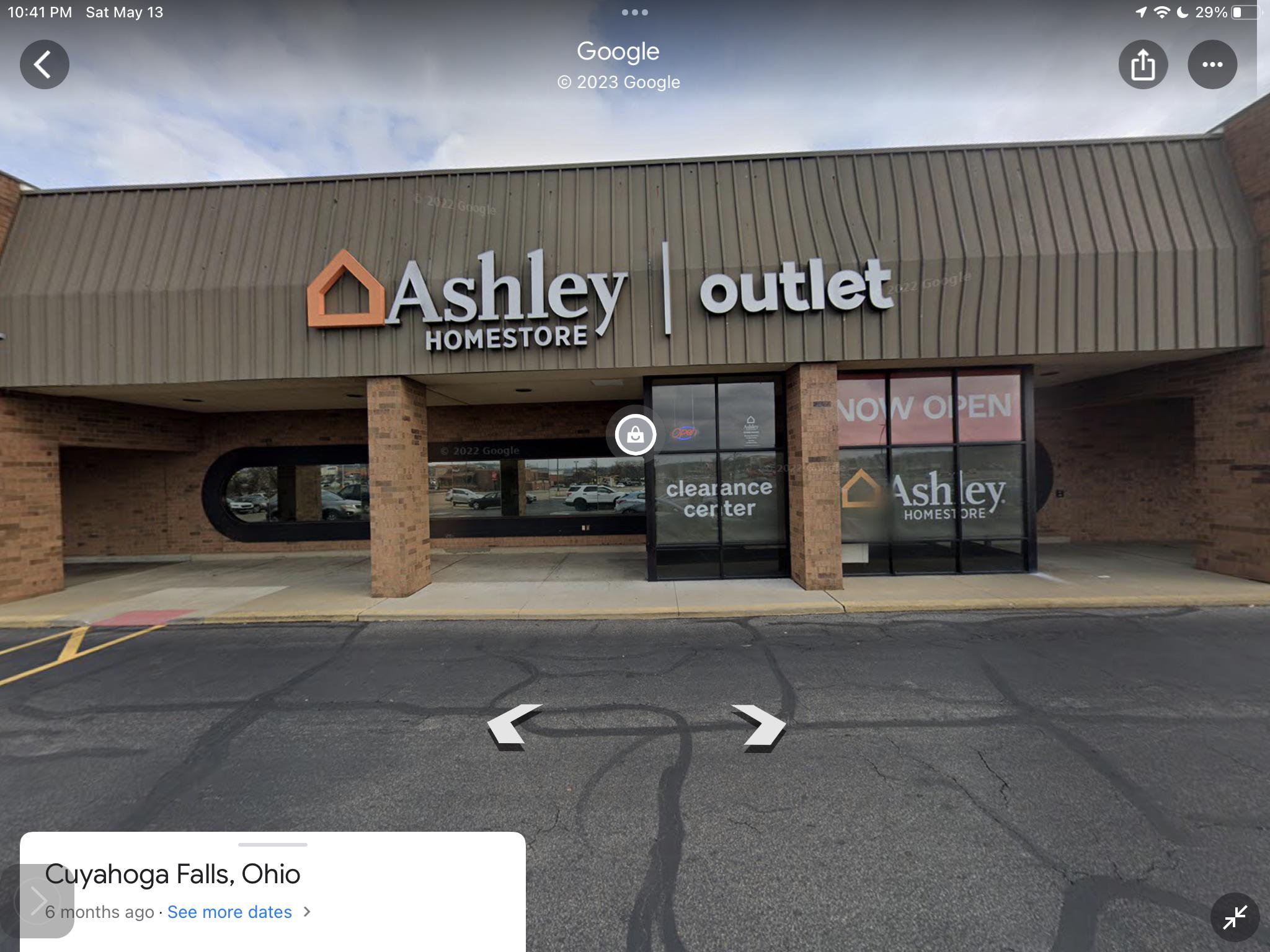 Ashley HomeStore Outlet (fmr Kids R Us) in Cuyahoga Falls, OH r