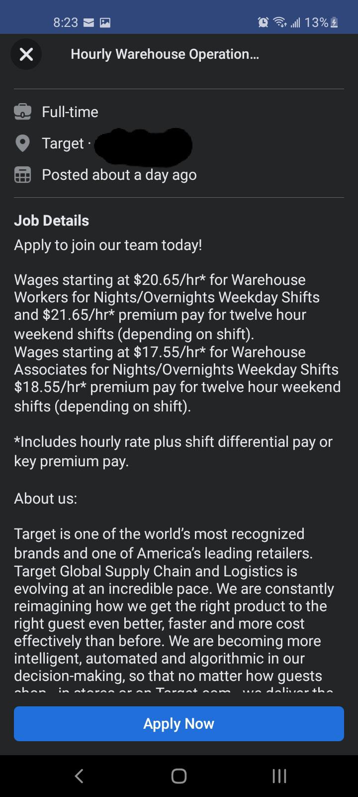 DC just increase pay for weekend shifts. r/Target
