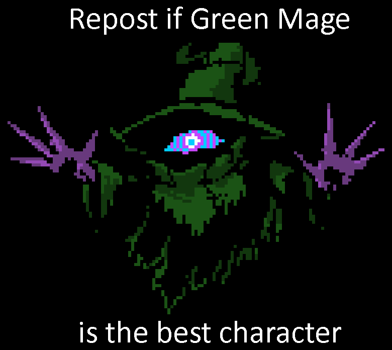 Green Mage is the best r/Everhood
