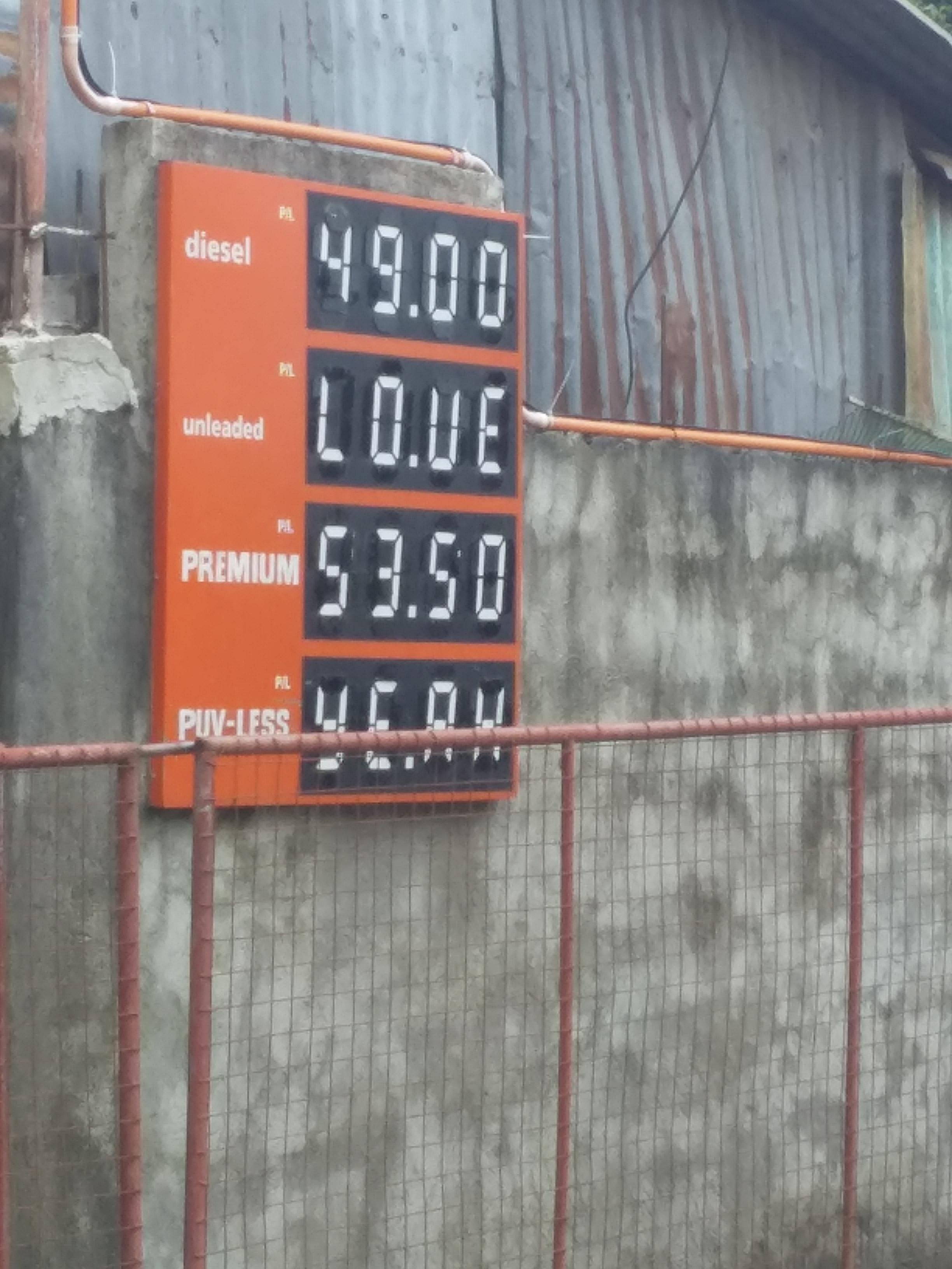 How much is your unleaded gasoline? r/Philippines