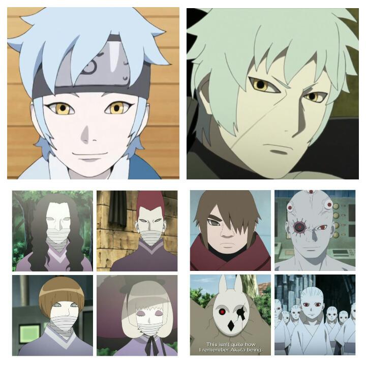 Homunculus artificial human (collage by me) r/Boruto