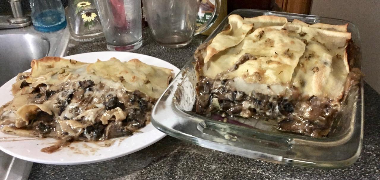 Truffle Mushroom Lasagna r/pasta