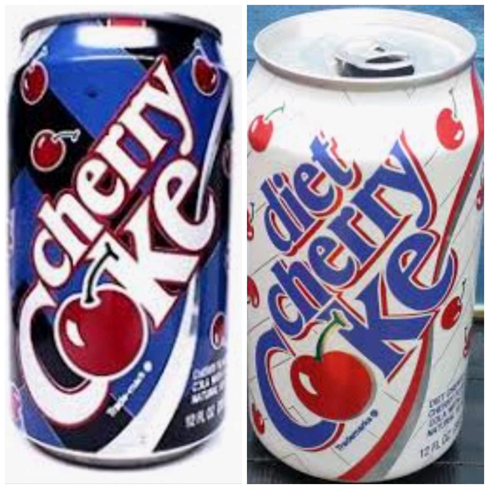 Loved that 90s Coke can, so here's my fave 90s Cherry Coke cans! r