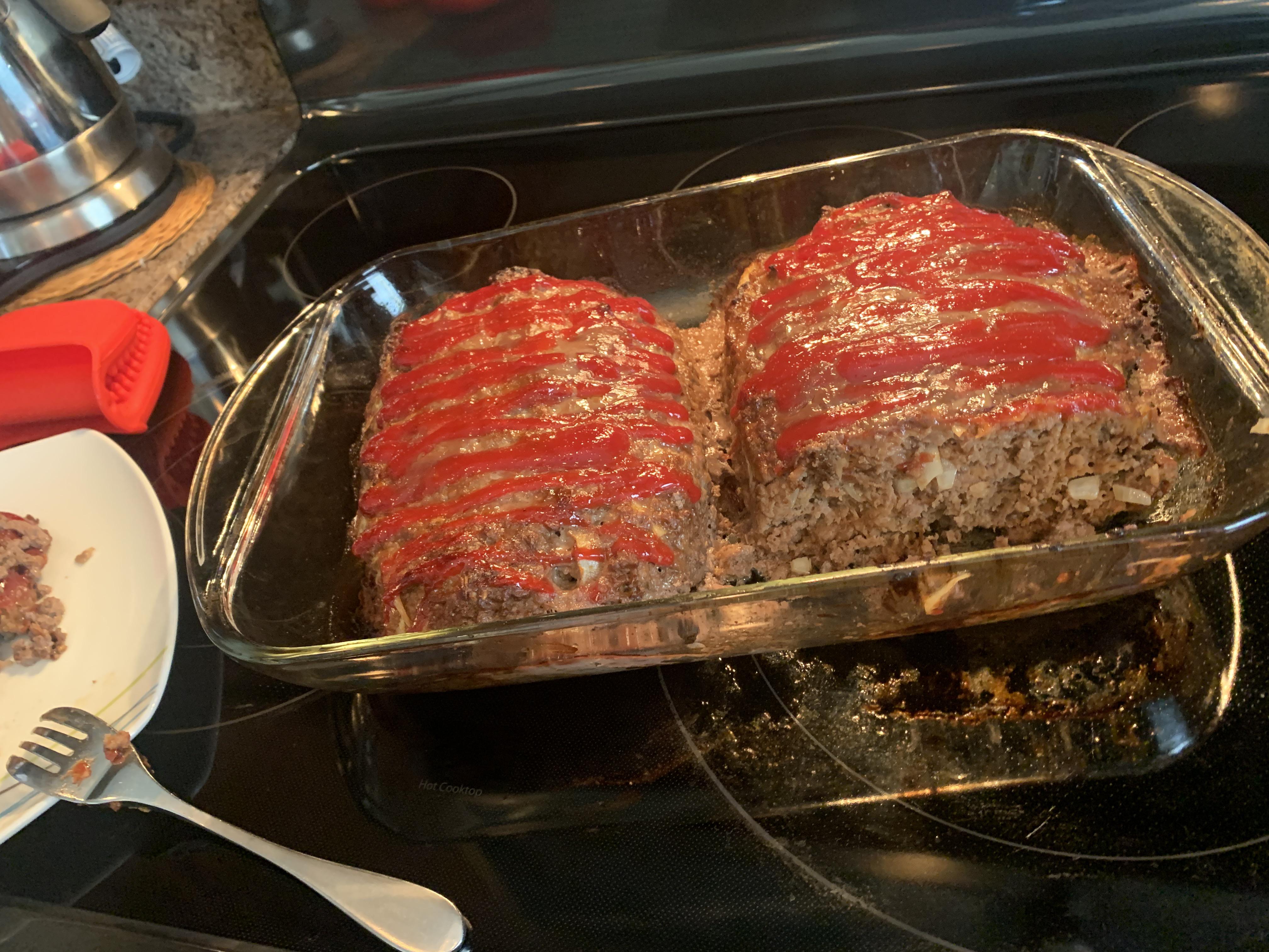 Impossible ‘meat’ loaf! Amazing! vegetarian