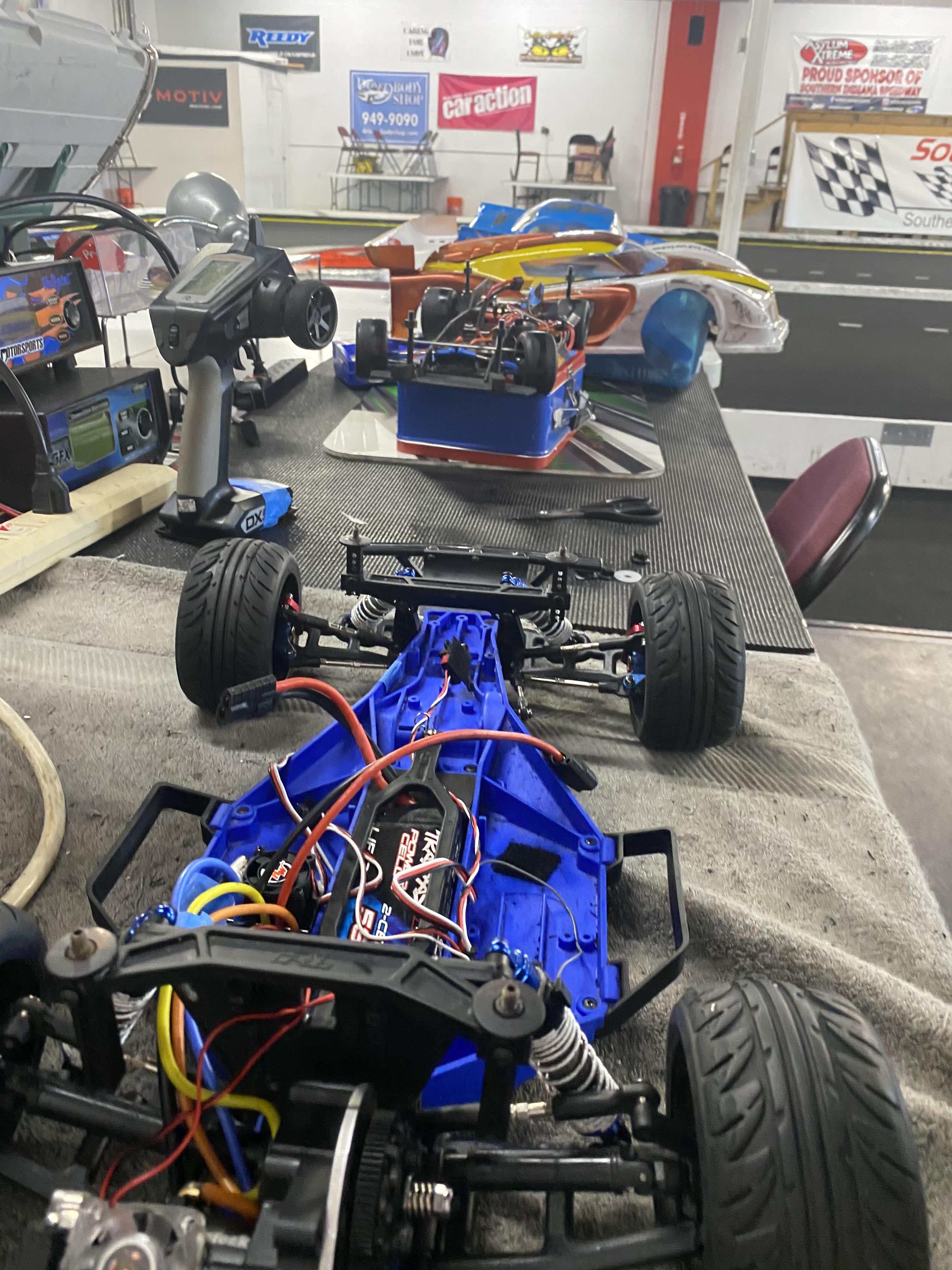Pit set up today r/rccars