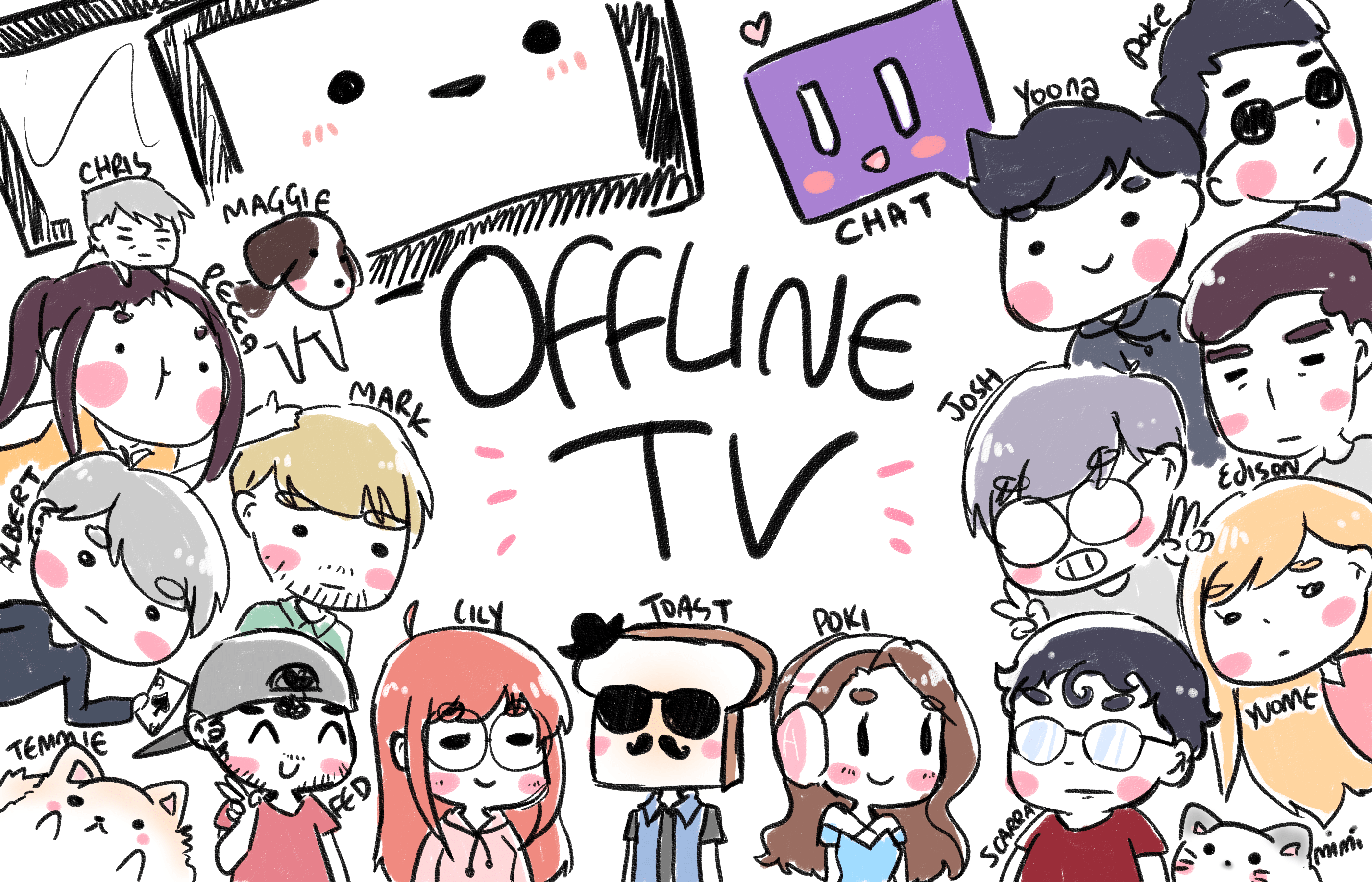 Lilypichu drawing pen bapmodel