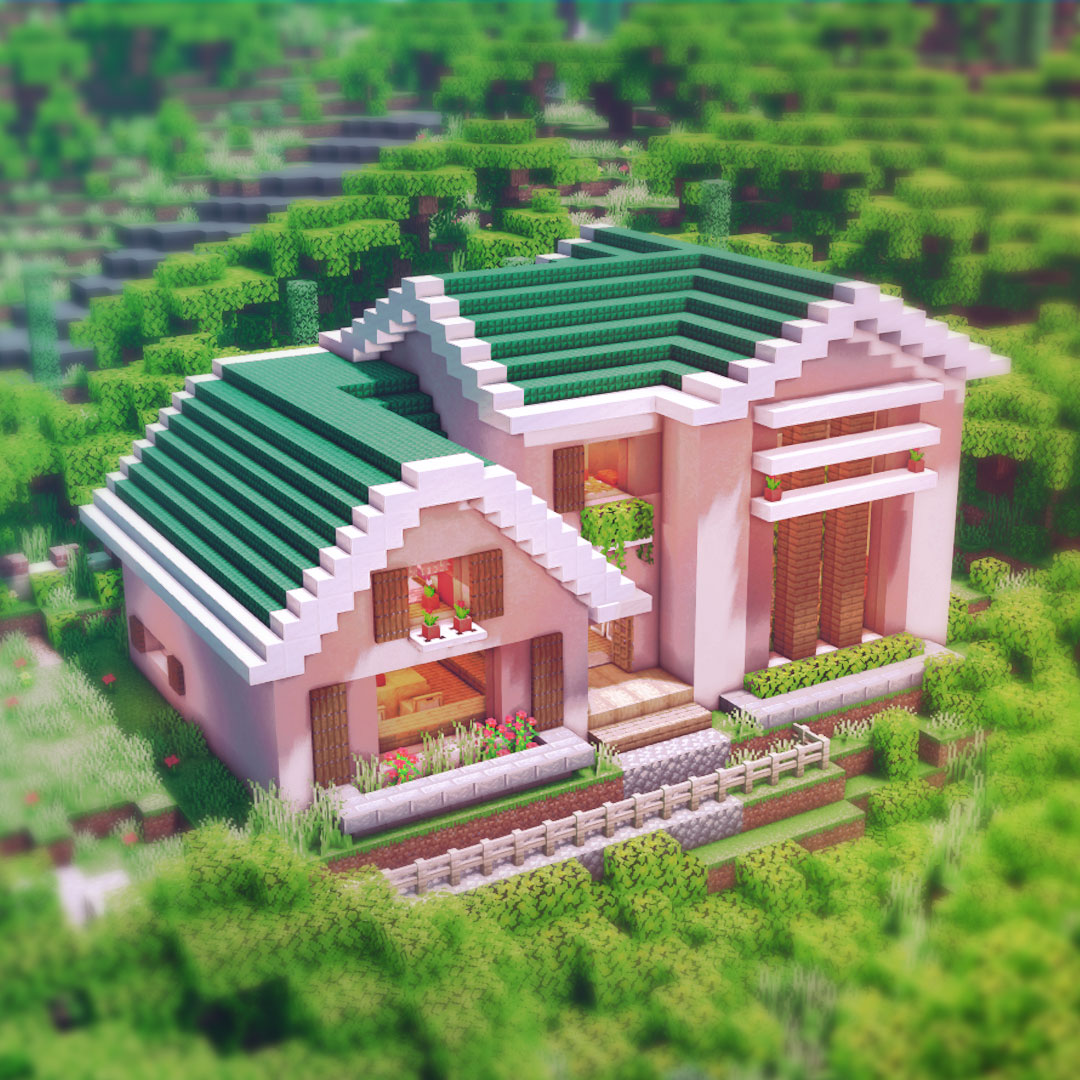 Aesthetic House (No Resource Pack, Bsl Shaders) : R/Minecraft