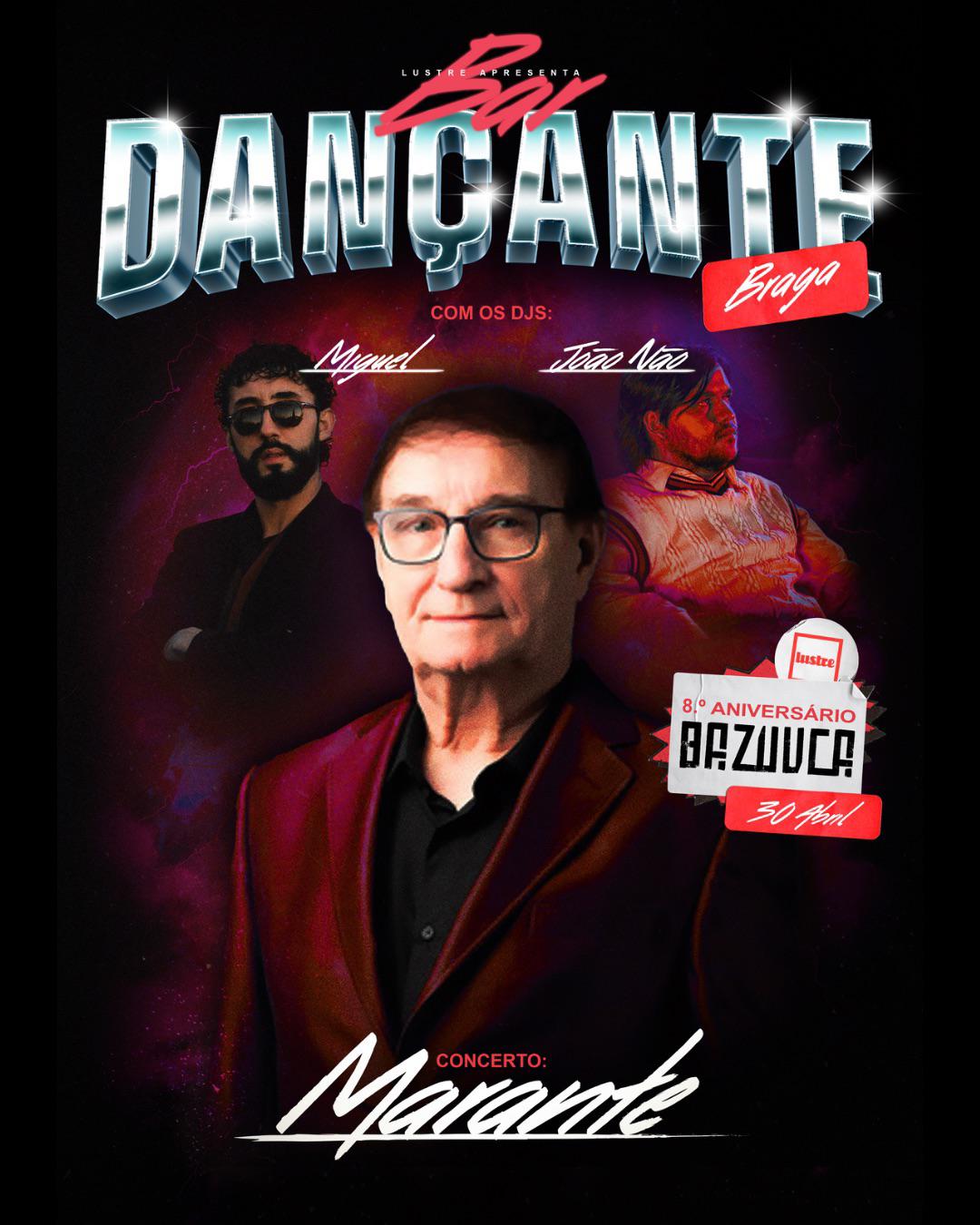 Marante amanhã (domingo) em Braga. r/braga