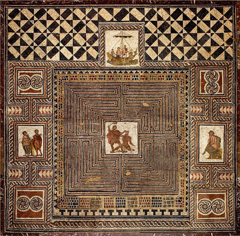 Theseus And The Minotaur Maze