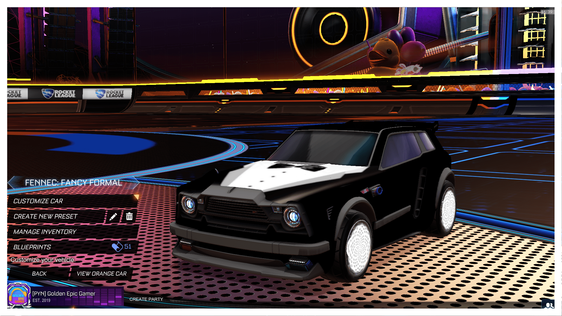 Fennec Fancy Formal r/RocketLeague