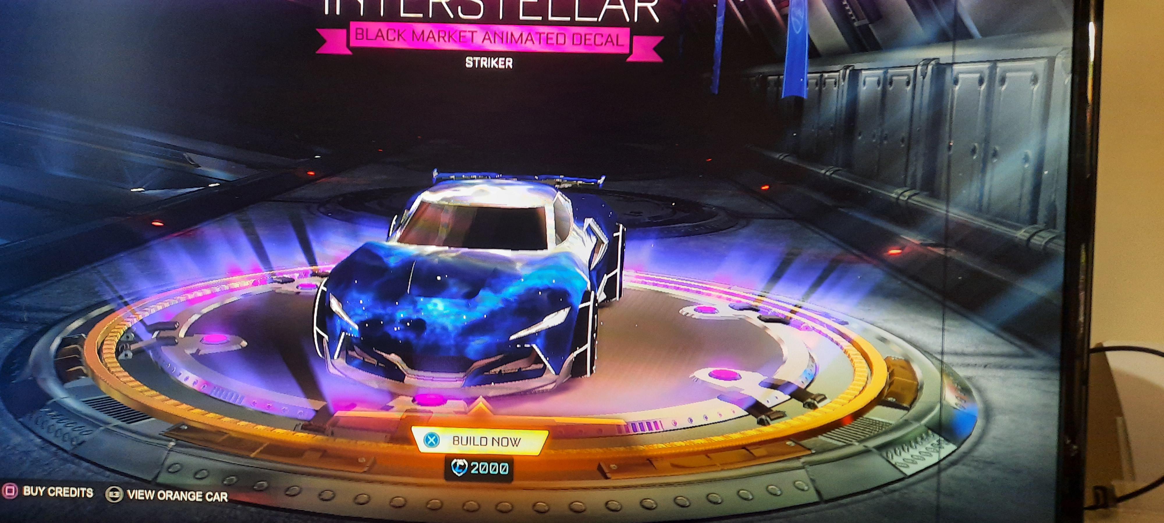 Price check striker interstellar blue print/ w credits or offers r