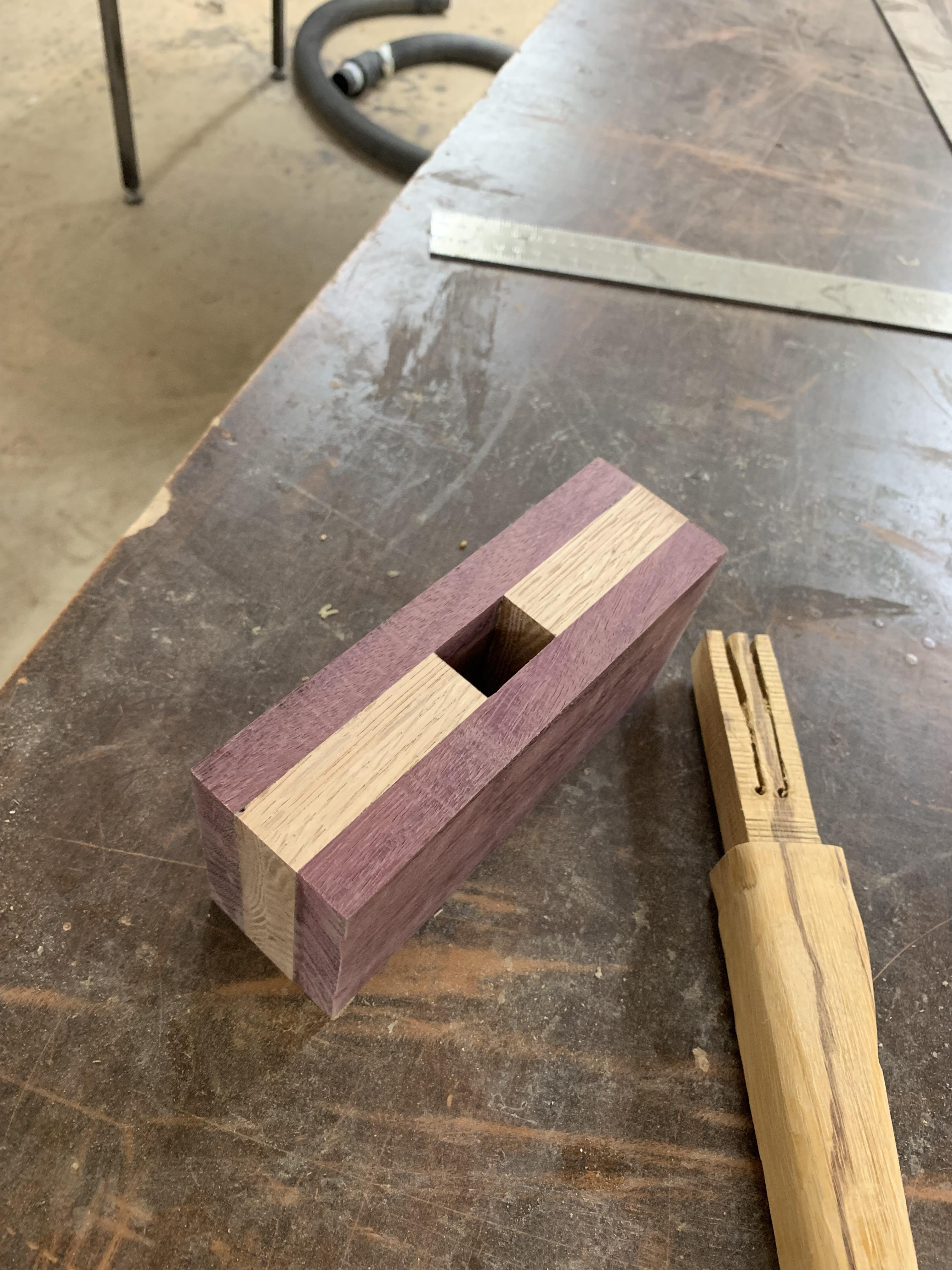 I’m making a joiners mallet. What finish would y’all to both