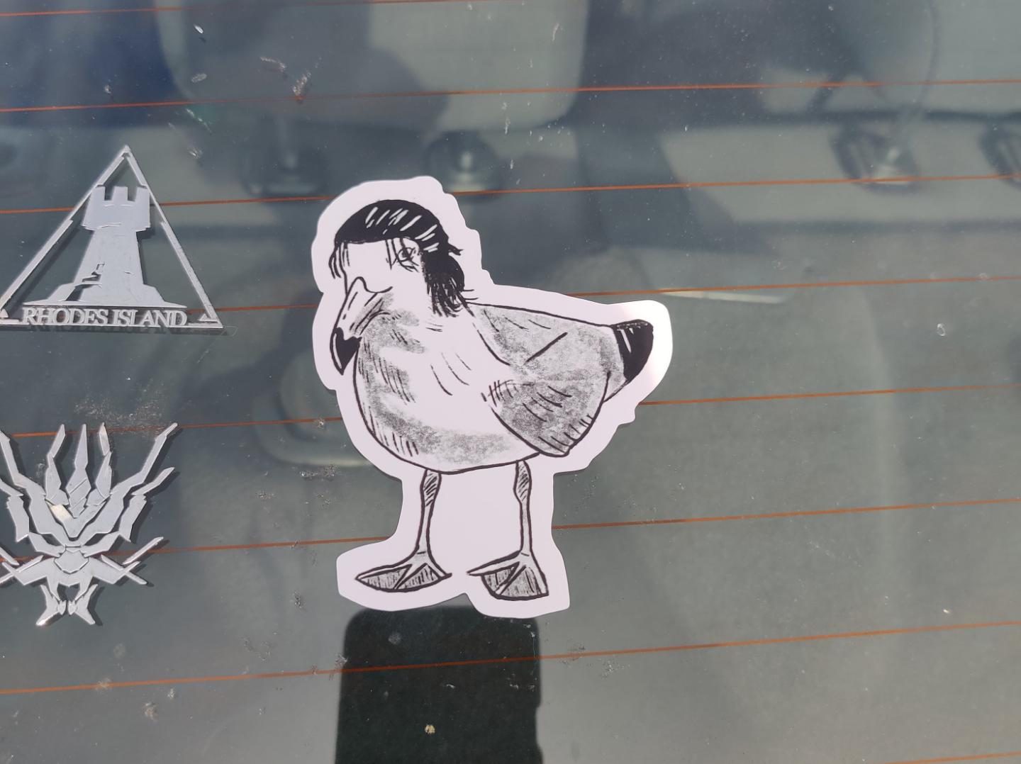 Got myself a new sticker for my car in celebration of AoT's near end