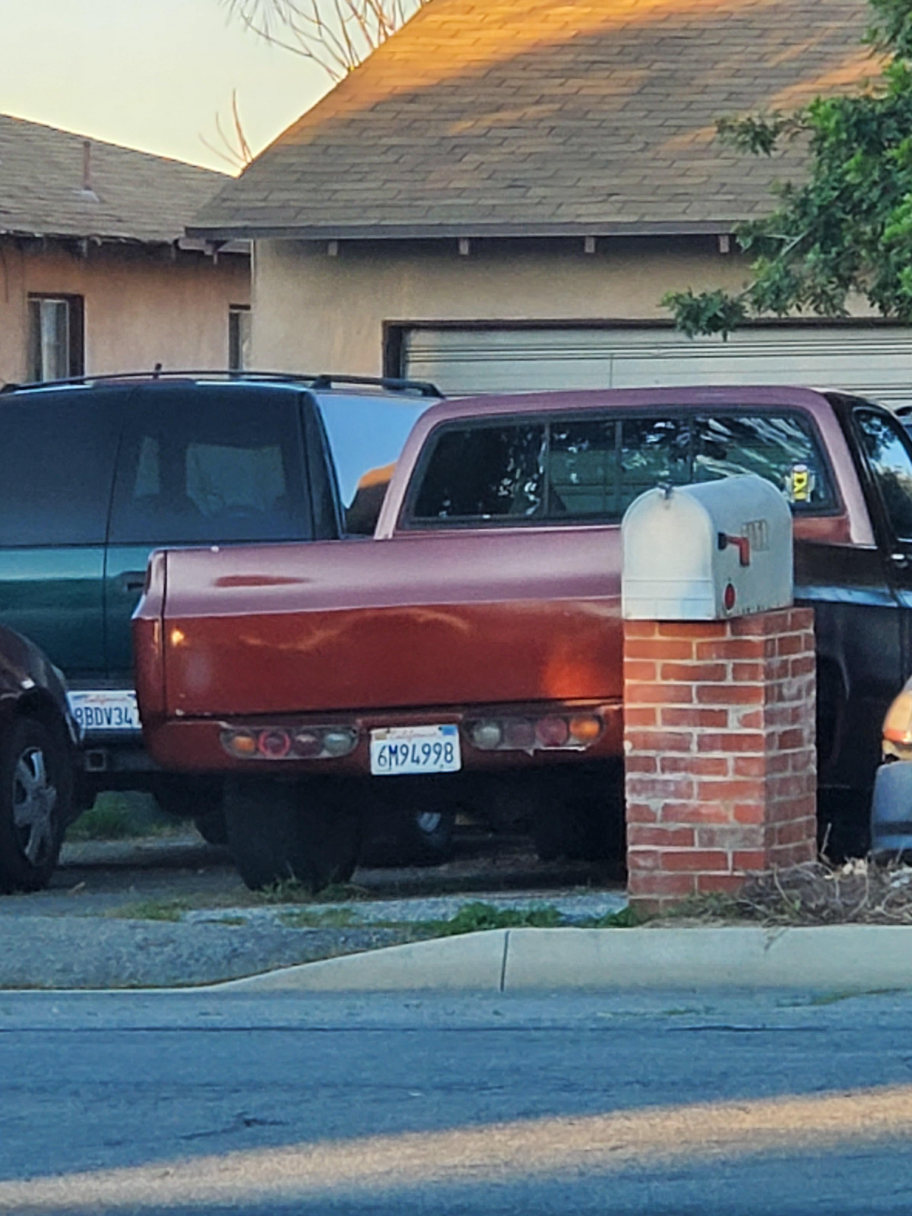 Saw this Suck (Supra +truck) today in my neighborhood Shitty_Car_Mods