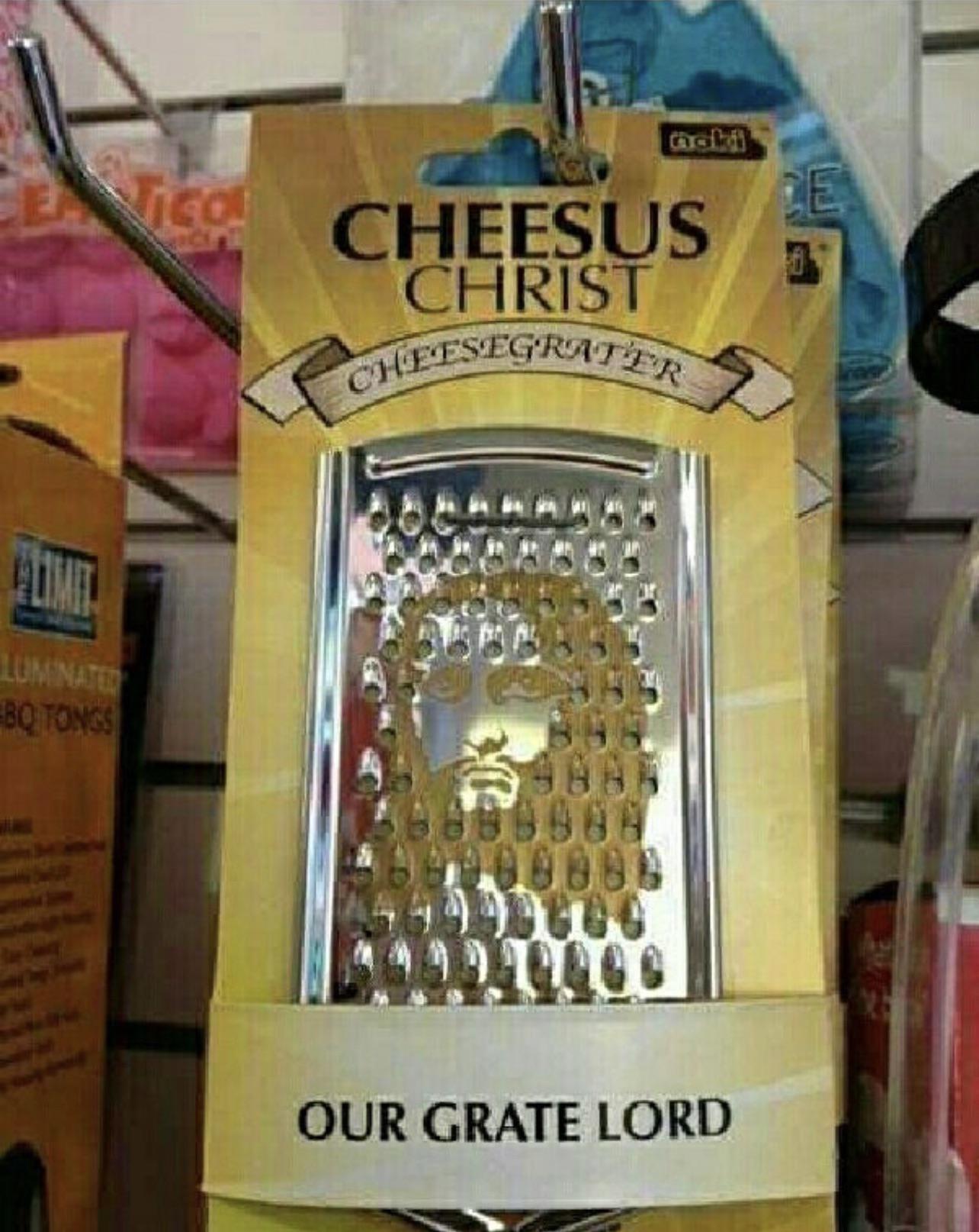 Jesus Christ Cheese Grater r/ofcoursethatsathing