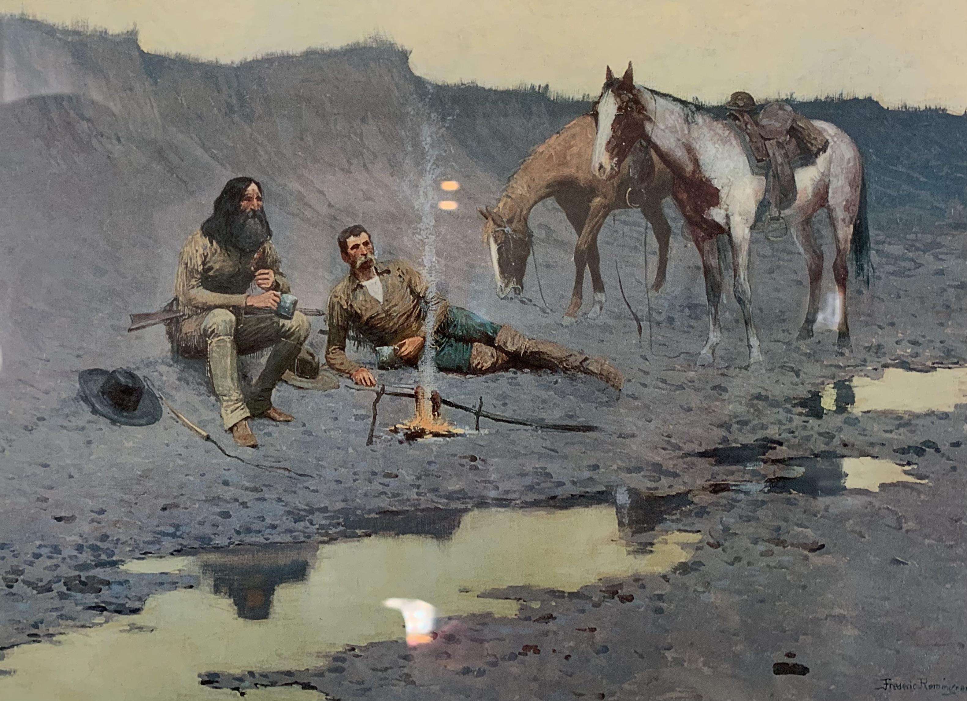 This painting in my house reminds me of RDR2 r/reddeadredemption