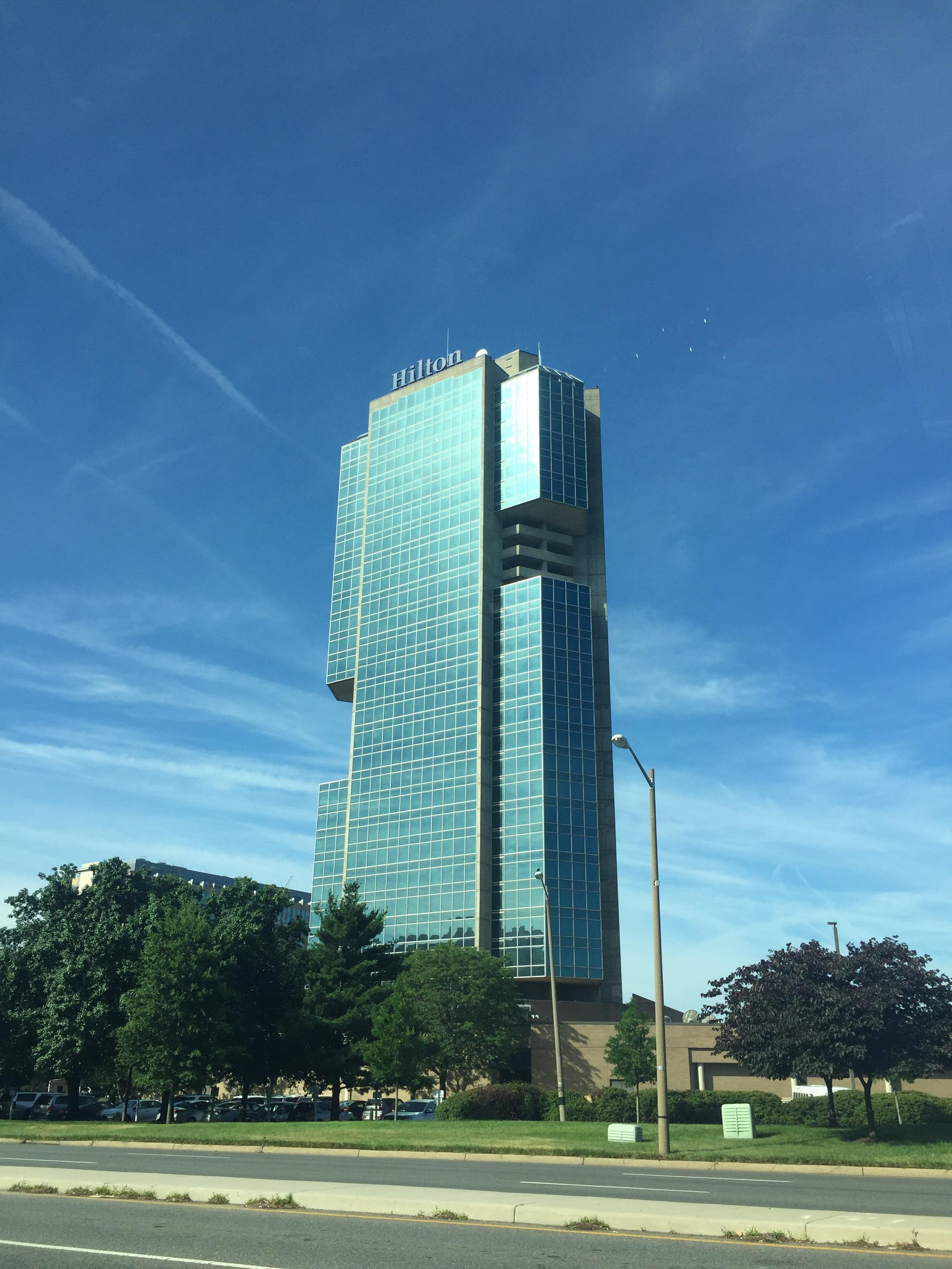 Hilton Alexandria Mark Center (Alexandria, Virginia). Designed to look