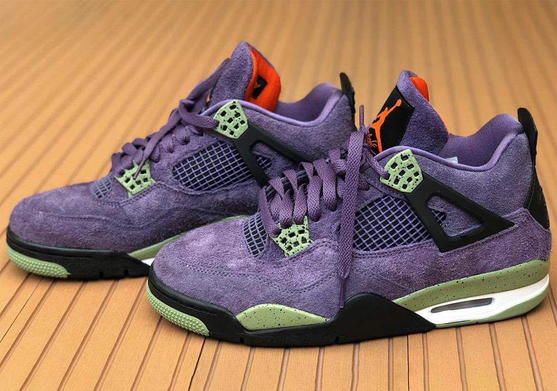Saw these Air Jordan 4 Canyon Purple and could only think of one thing