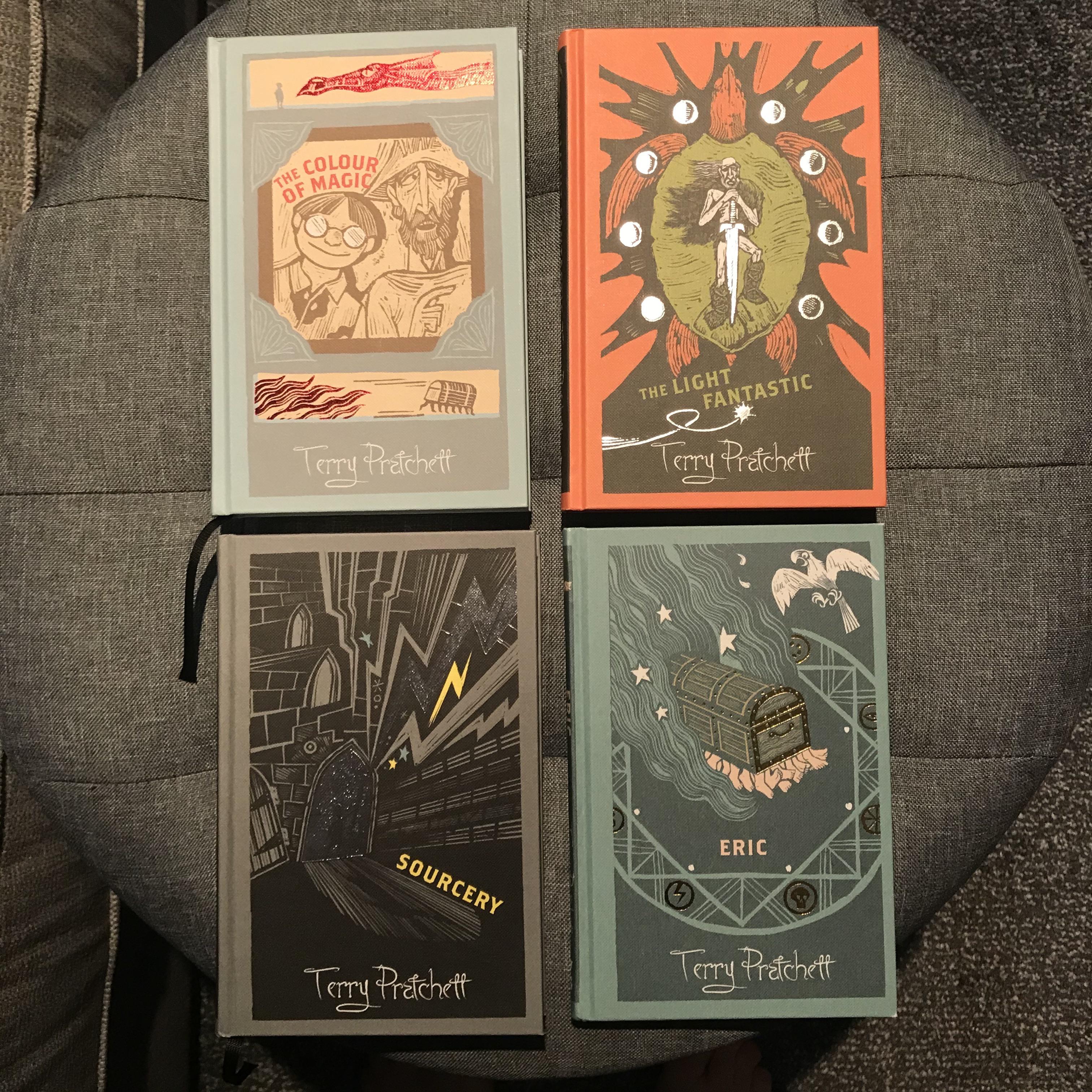 I love these new Discworld hardback editions lovely birthday presents