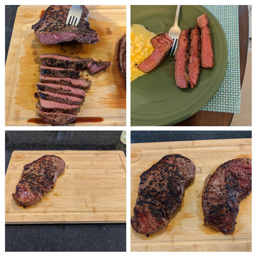 Top sirloin seared on cast iron with avocado oil. Finished in oven. r/steak