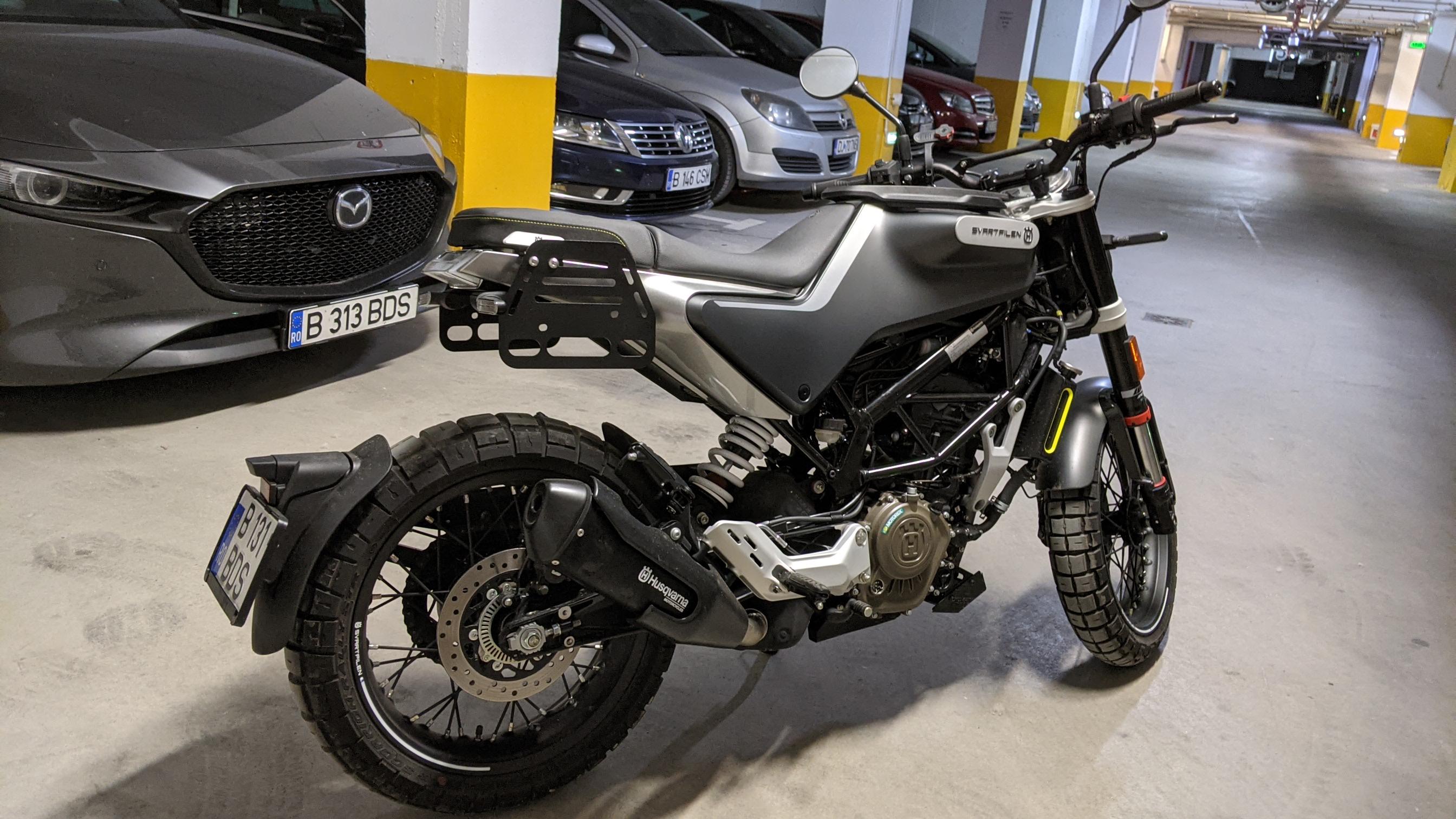 Just bought a Husqvarna Svartpilen 401 yesterday. Took her out for a