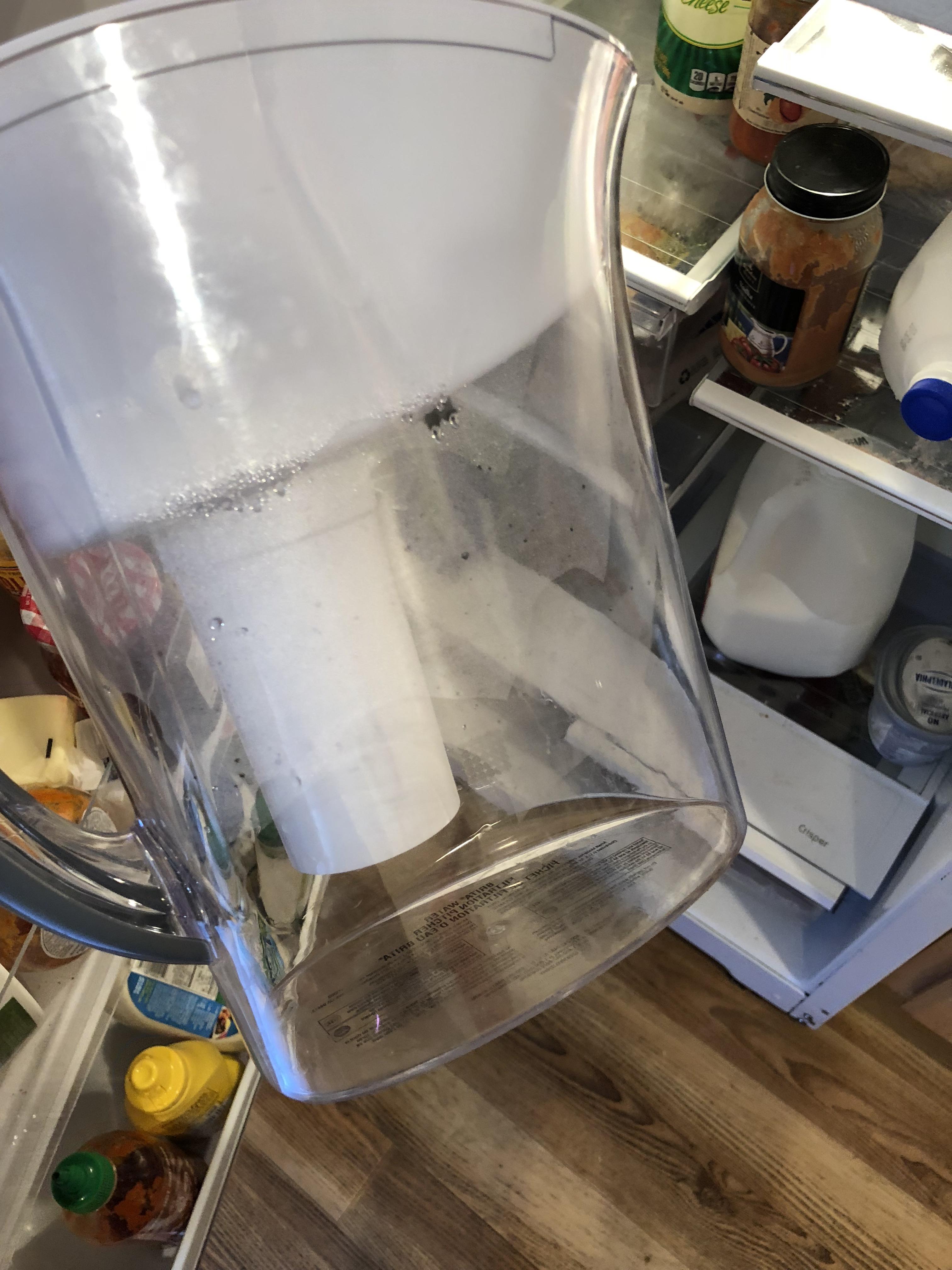 When your roommate doesn’t refill the Brita before putting it back in the fridge. r