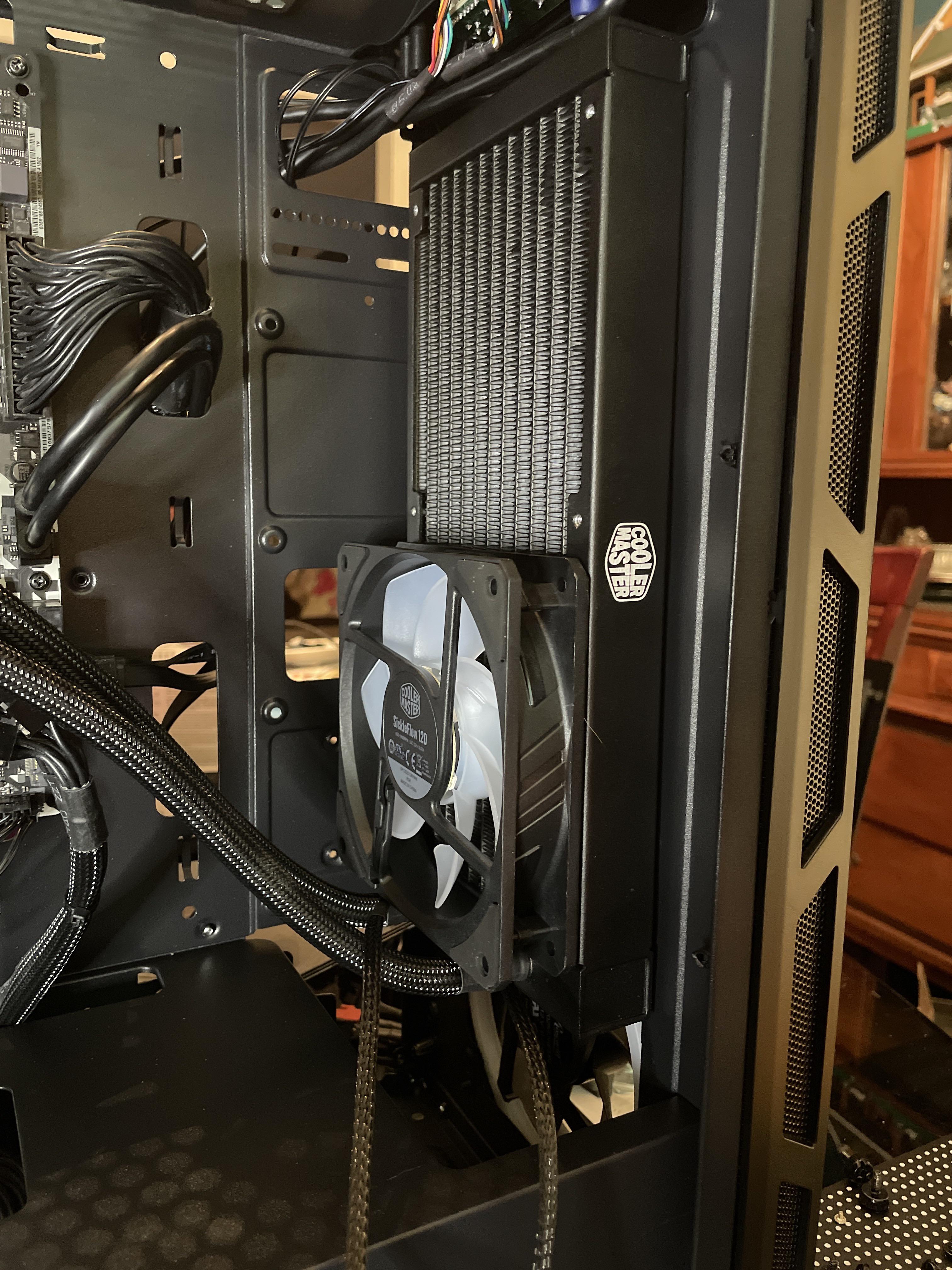 Fan placement for AIO?? Is it ok to have the AIO fan as intake on the