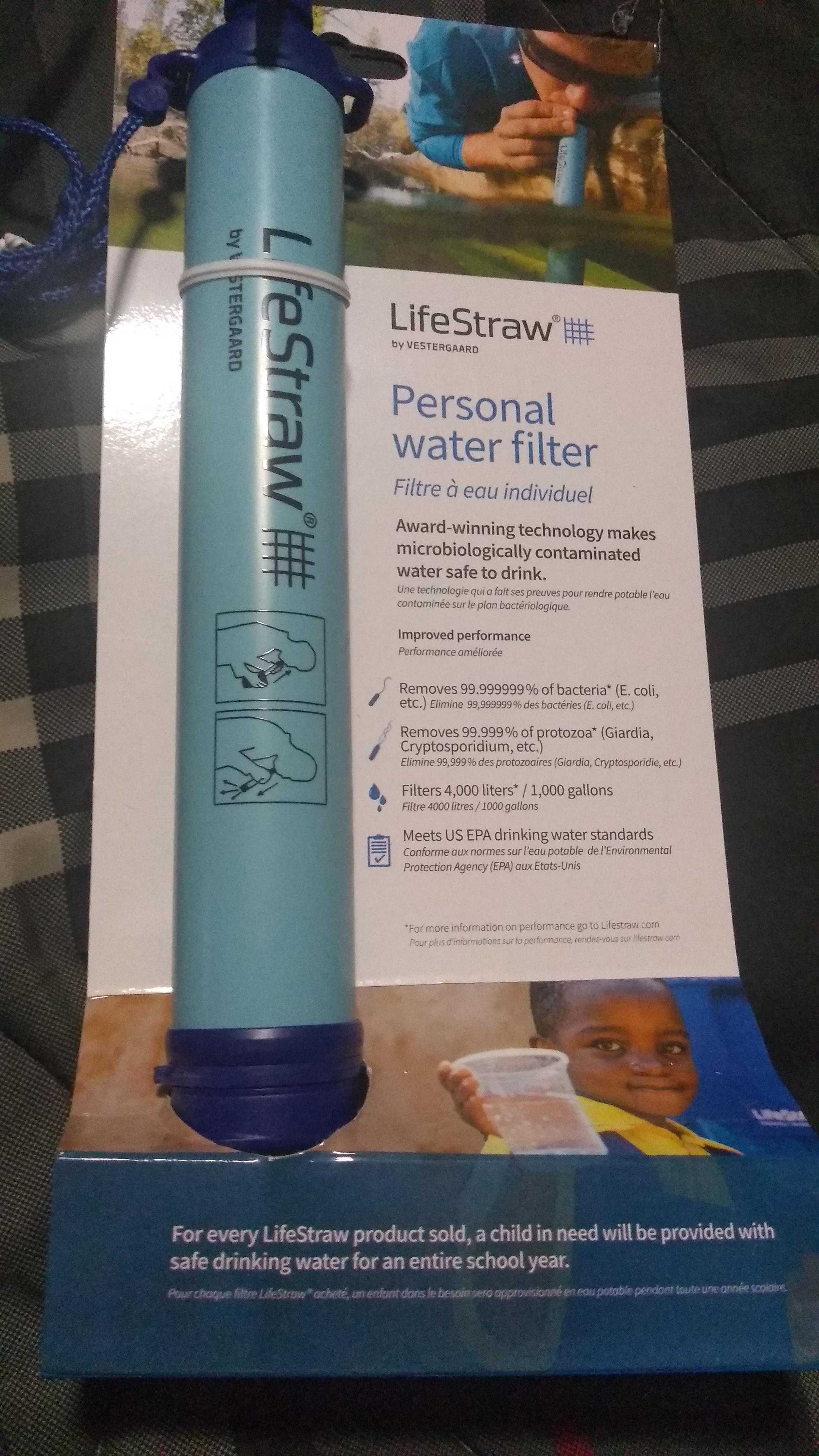 Does the life straw really works? I just got it in a sale for 10 usd