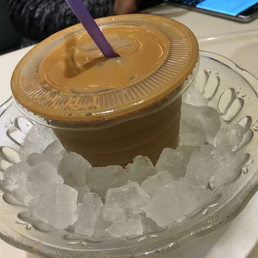 iced Hong Kong style milk tea [i ate] r/food