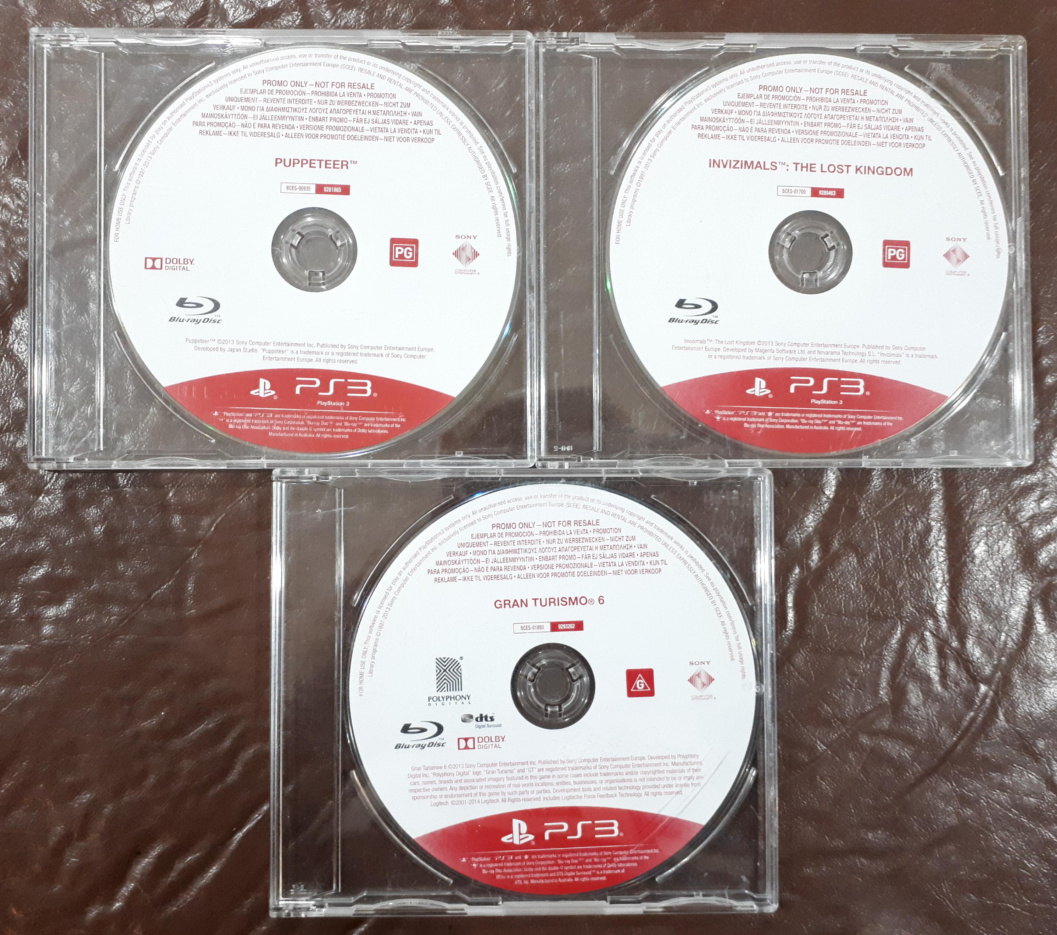 Found some PS3 promo discs at my local Goodwill for 3 AUD each. Anyone