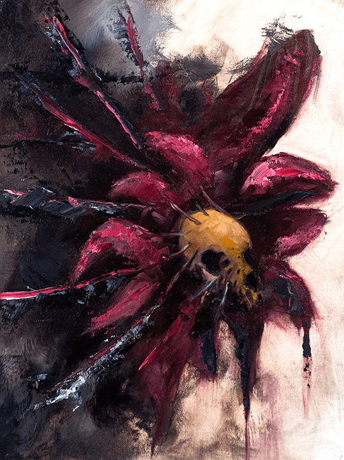 Poisonous, Me, Oil Painting, 2021 r/creepy