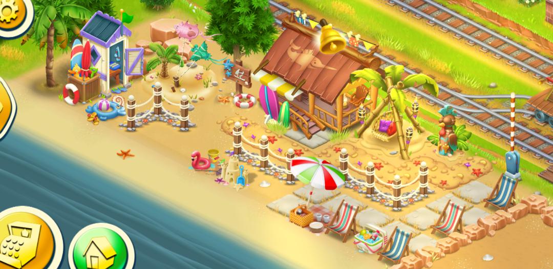 Hey guys, I decided to redecorate my beach after the land expansion