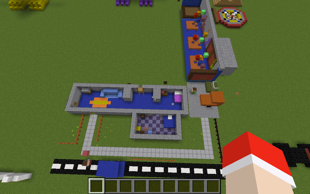 Tried remaking the FNaF 4 minigame map without texture packs or