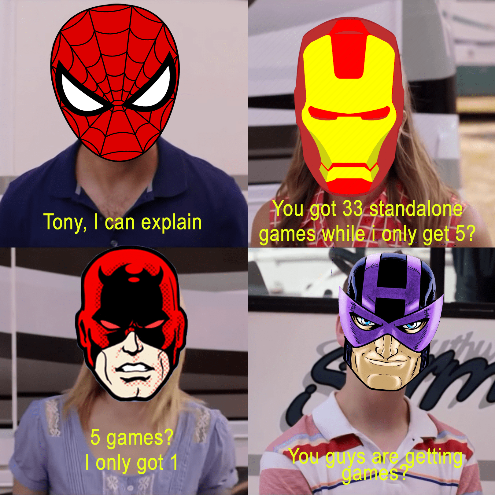 We really need more standalone superhero games. Personally wouldn't