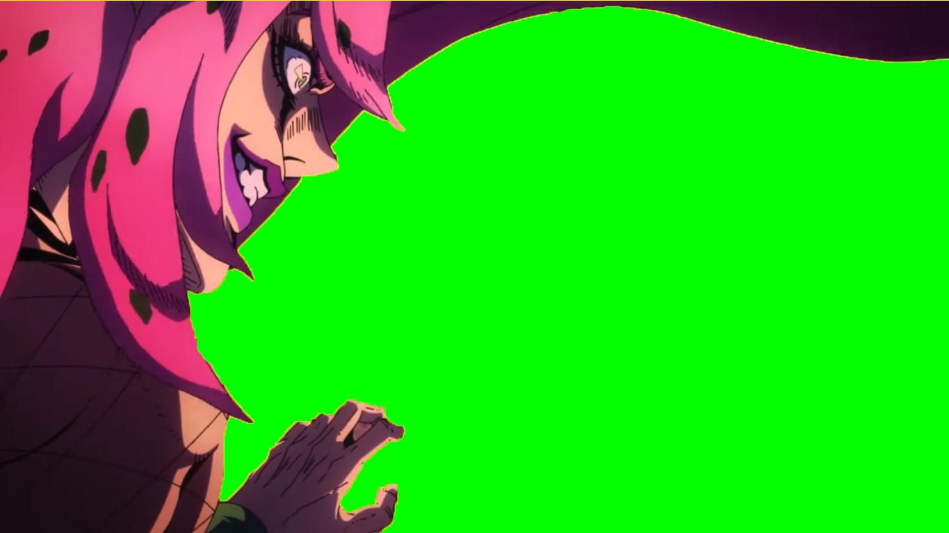 「Green Screen」Diavolo r/ShitPostCrusaders