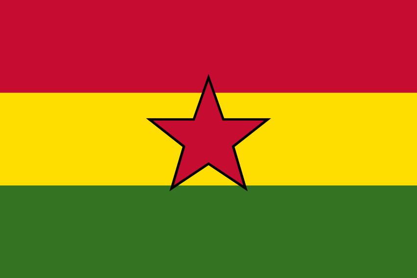 Communist Ghana Flag r/flags