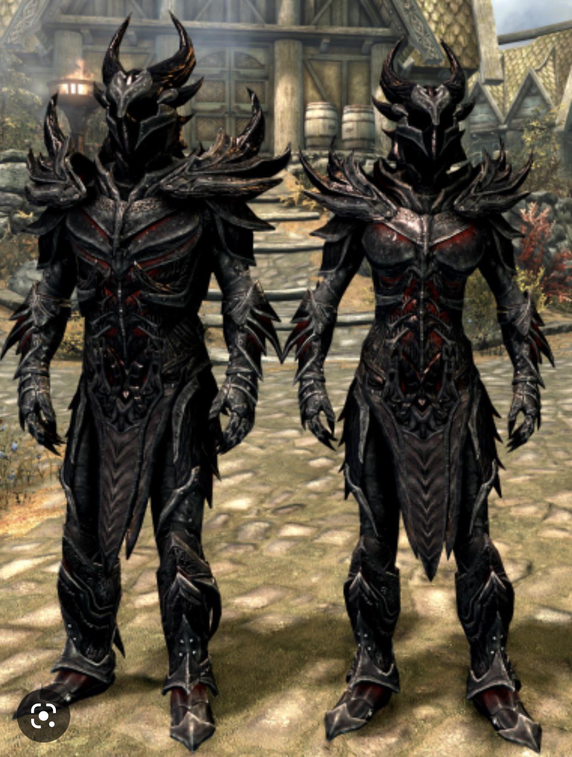 Any ideas for recreating Daedric armor? Preferably for my hunter r