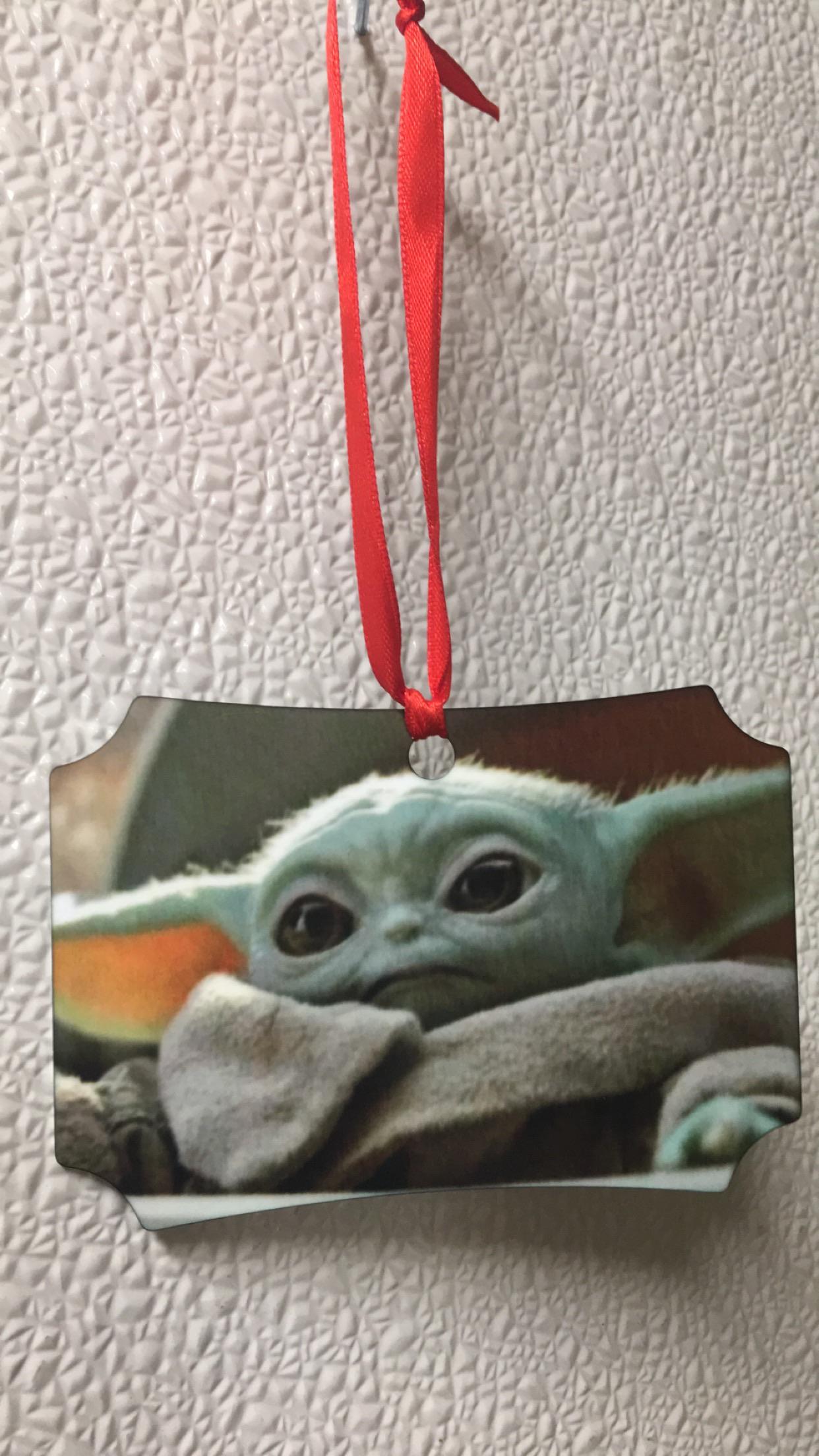 Picked up my Baby Yoda ornament today r/BabyYoda